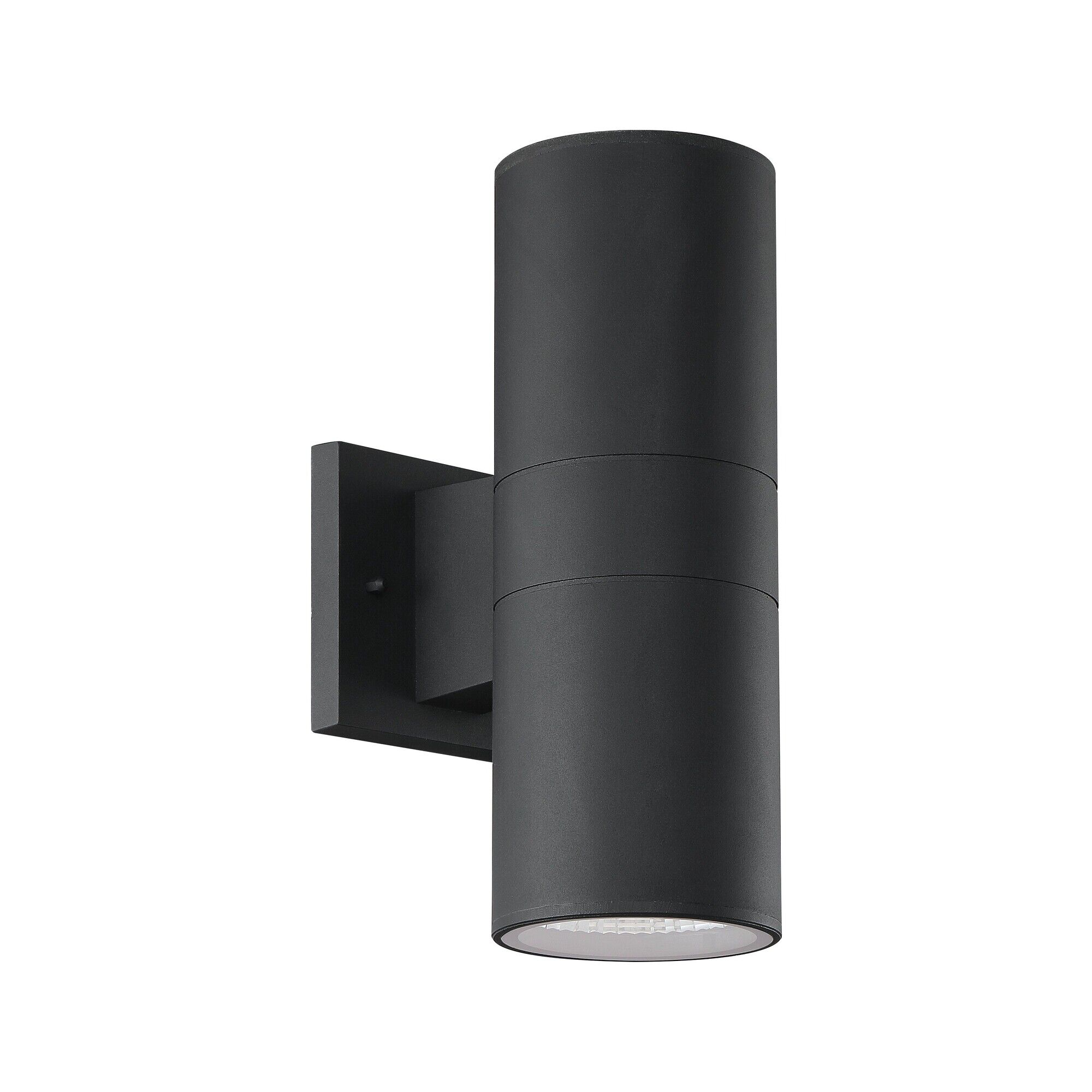 Shown in Textured Matte Black finish and Textured Black Metal shade