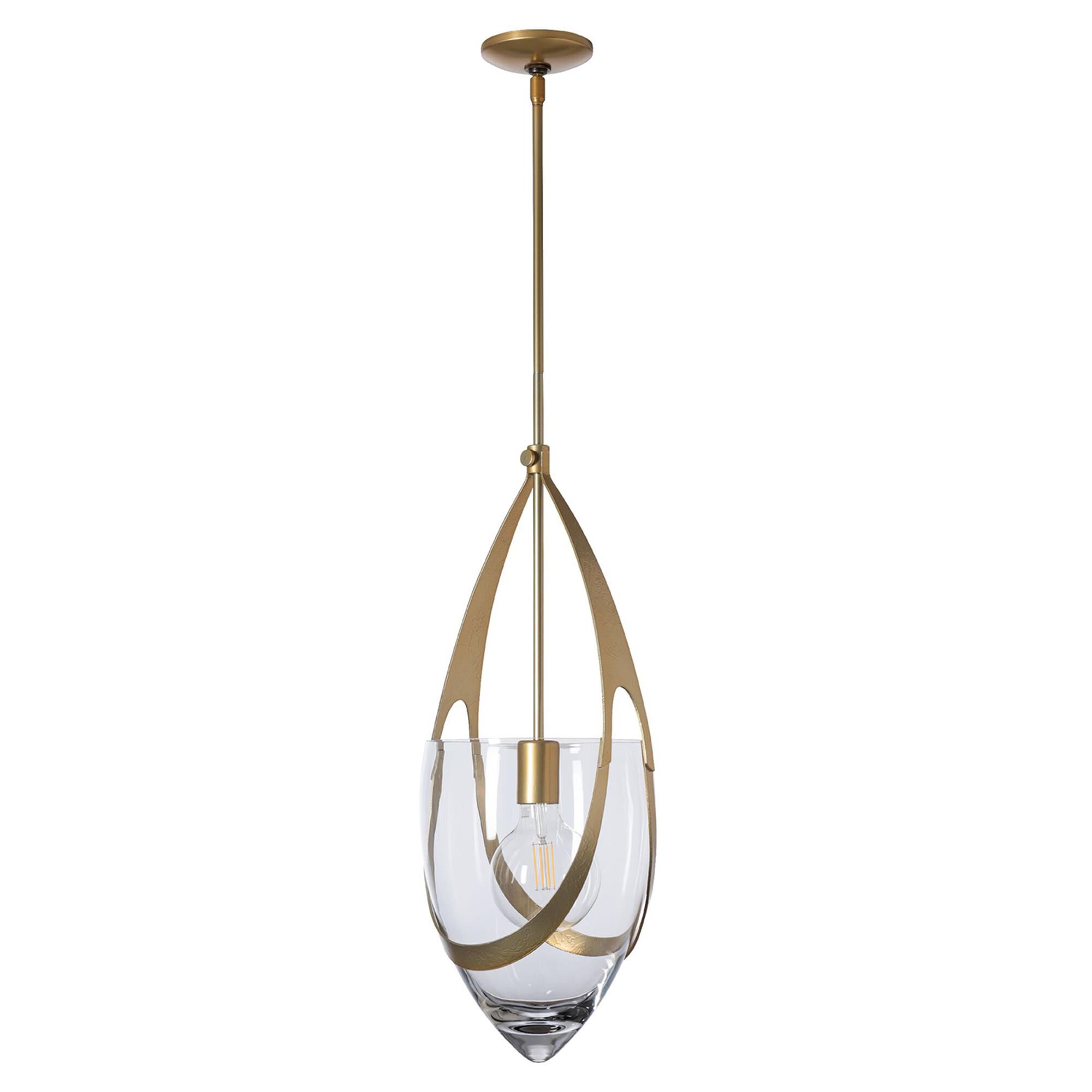 Shown in Modern Brass finish