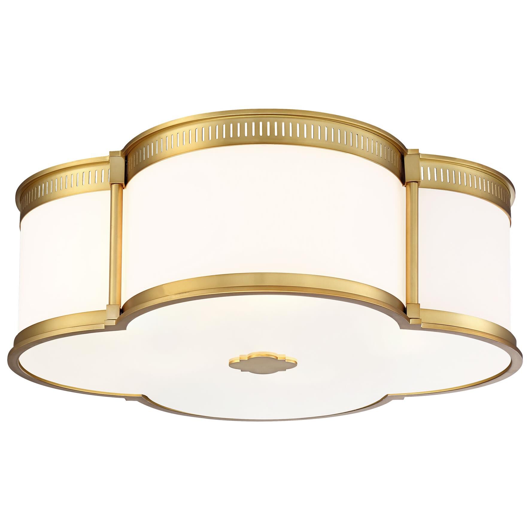 16 Inch 3 Light Flush Mount | Capitol Lighting 1800lighting.com