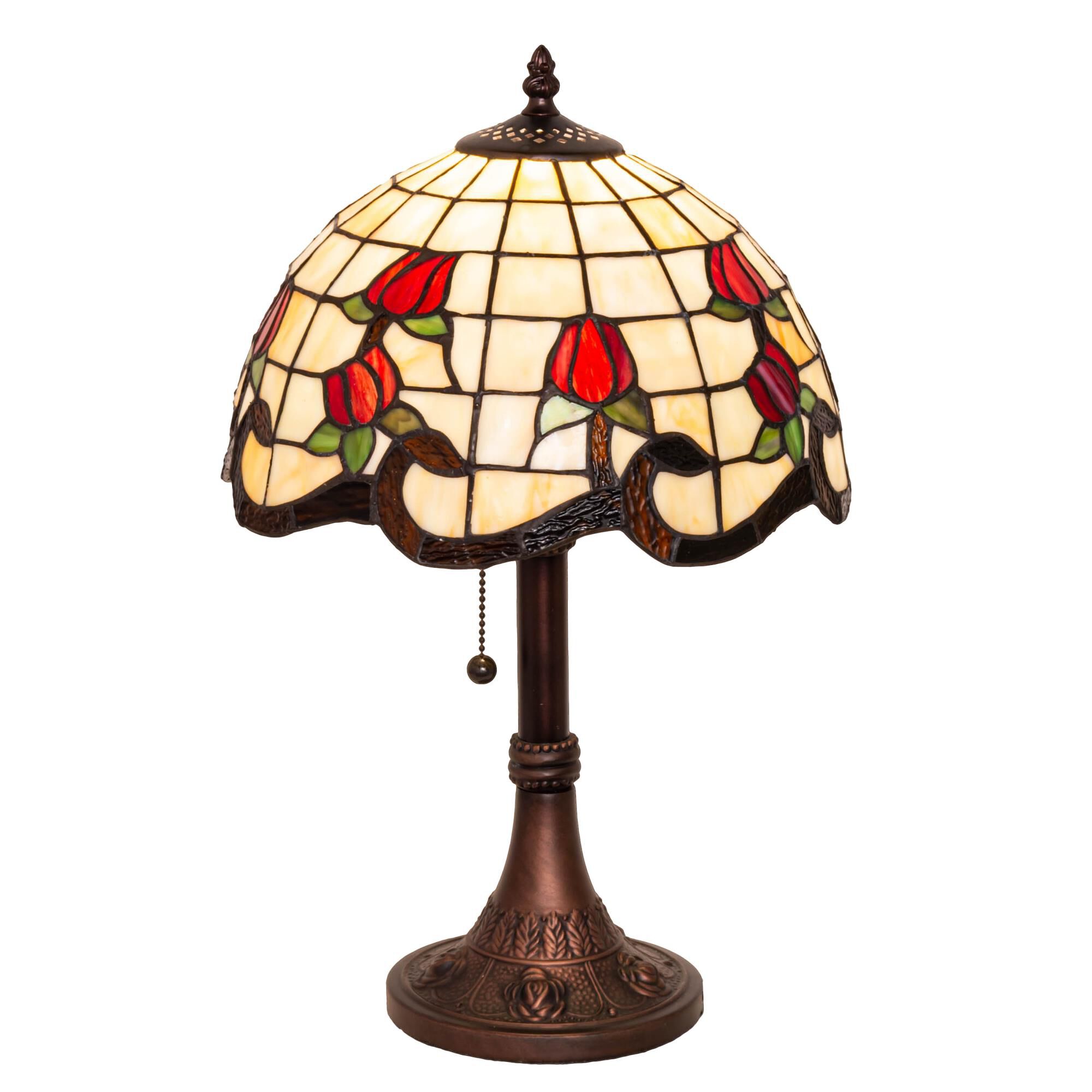 Roseborder 19 Inch Table Lamp by Meyda Lighting