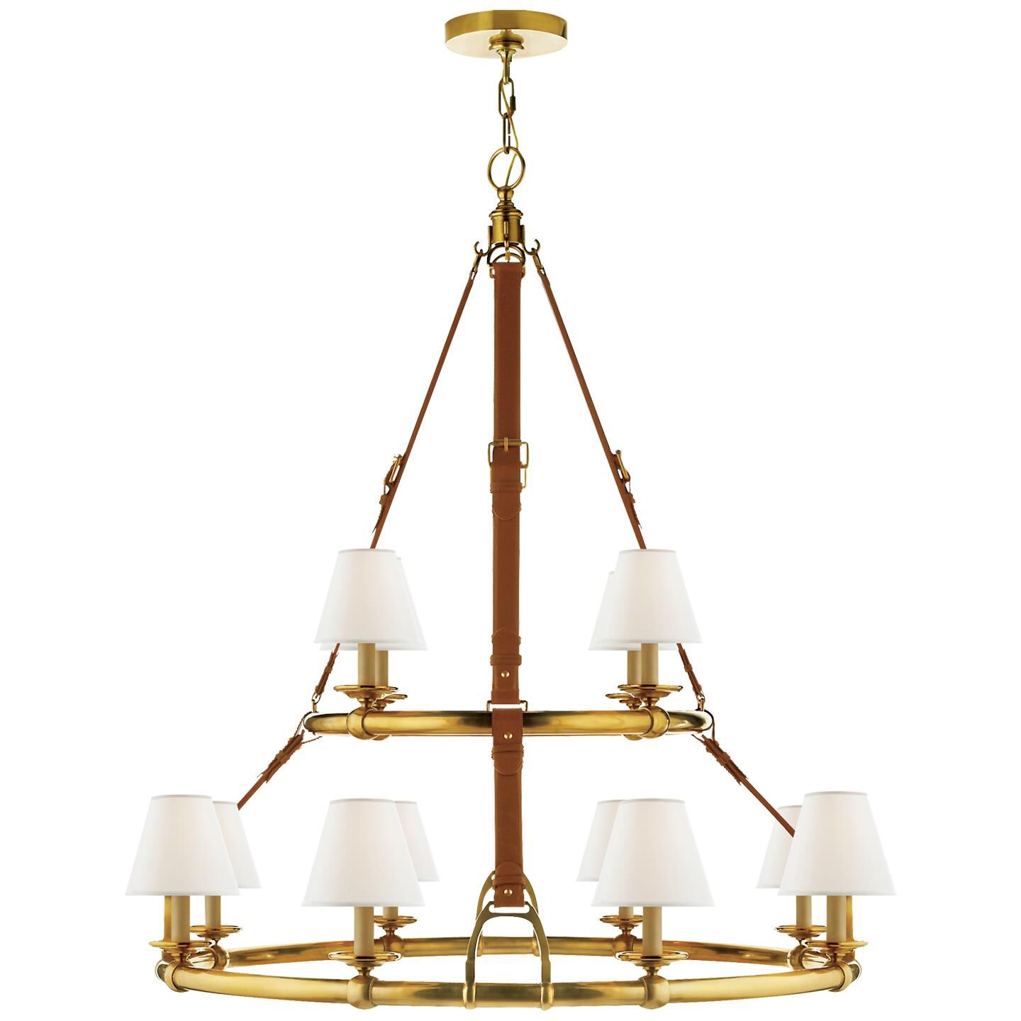 Ralph Lauren Westbury 43 Inch 12 Light Chandelier by Ralph Lauren