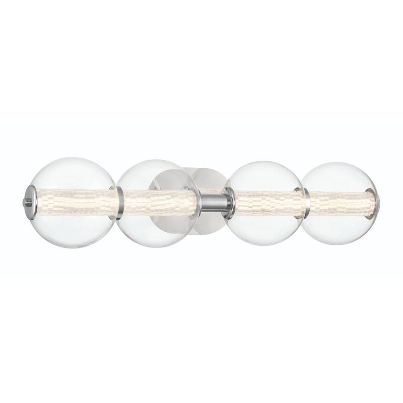 Atomo 30 Inch 4 Light Bath Vanity Light by Eurofase Lighting