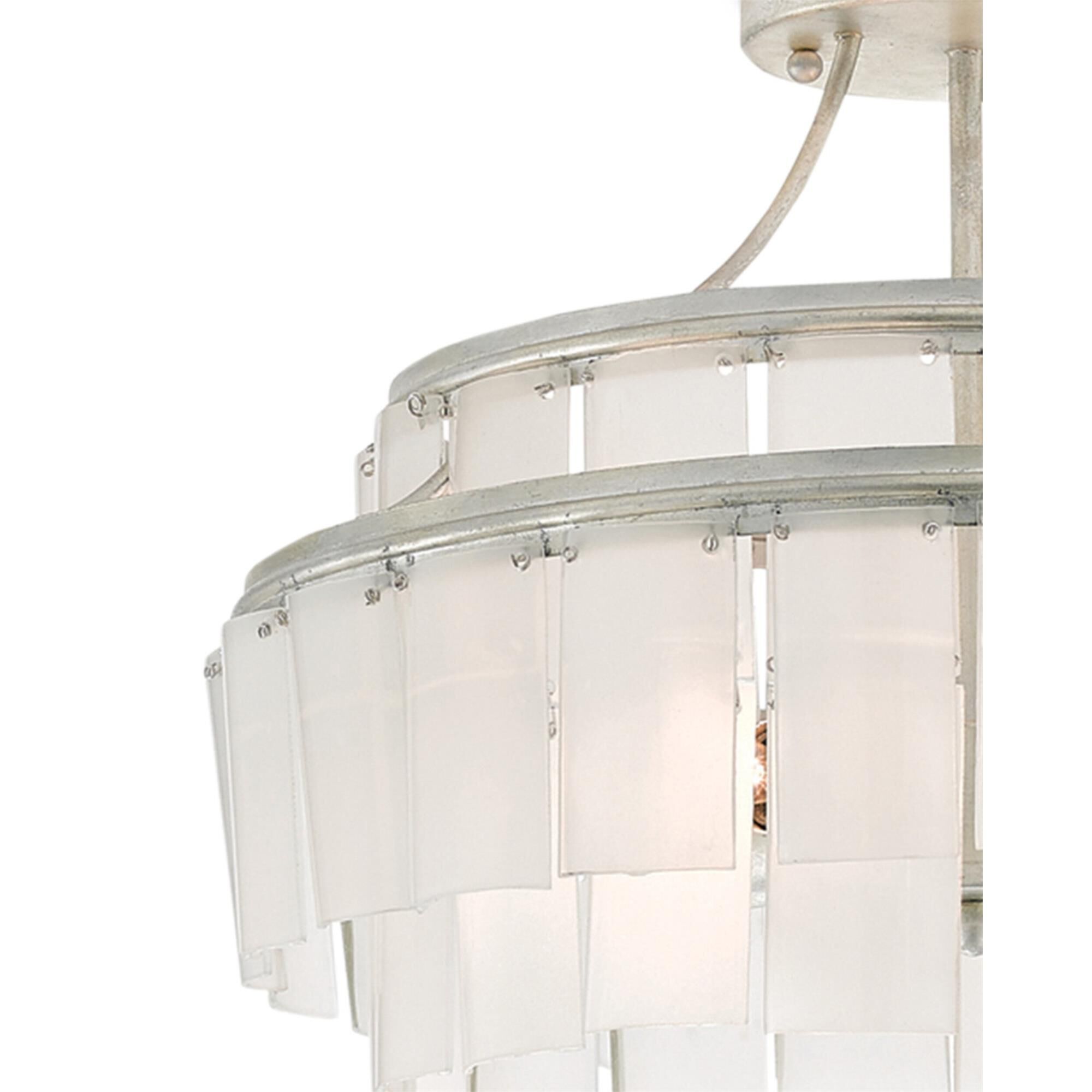 Vintner 15 Inch 3 Light Semi Flush Mount,