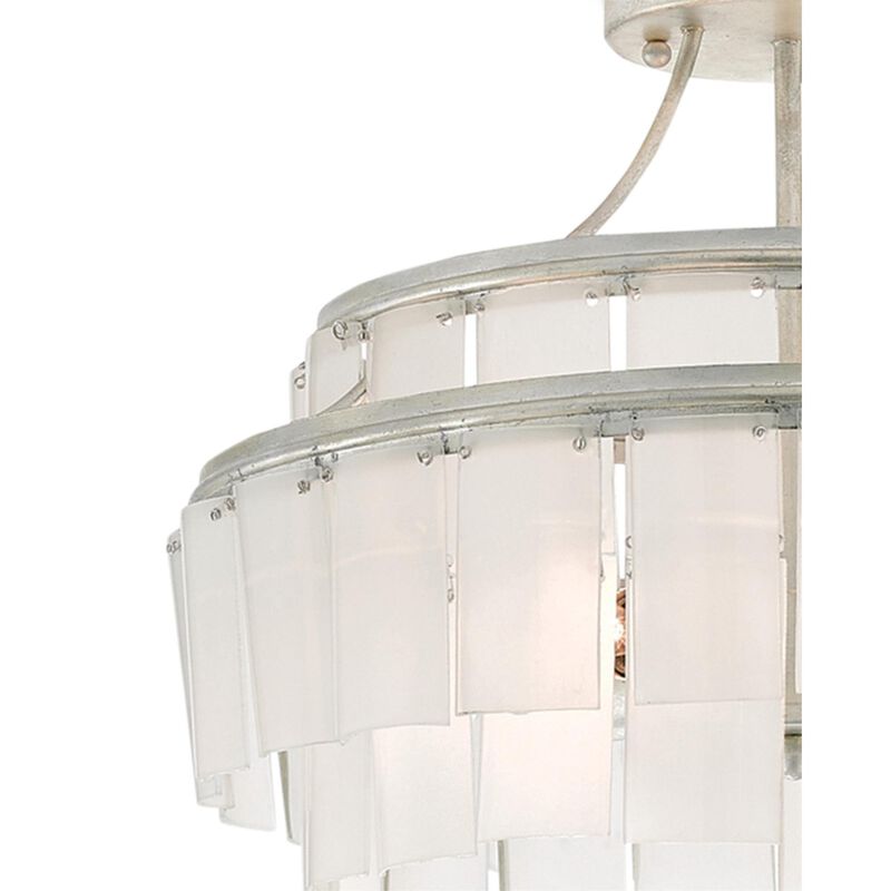 Vintner 15 Inch 3 Light Semi Flush Mount by Currey and Company