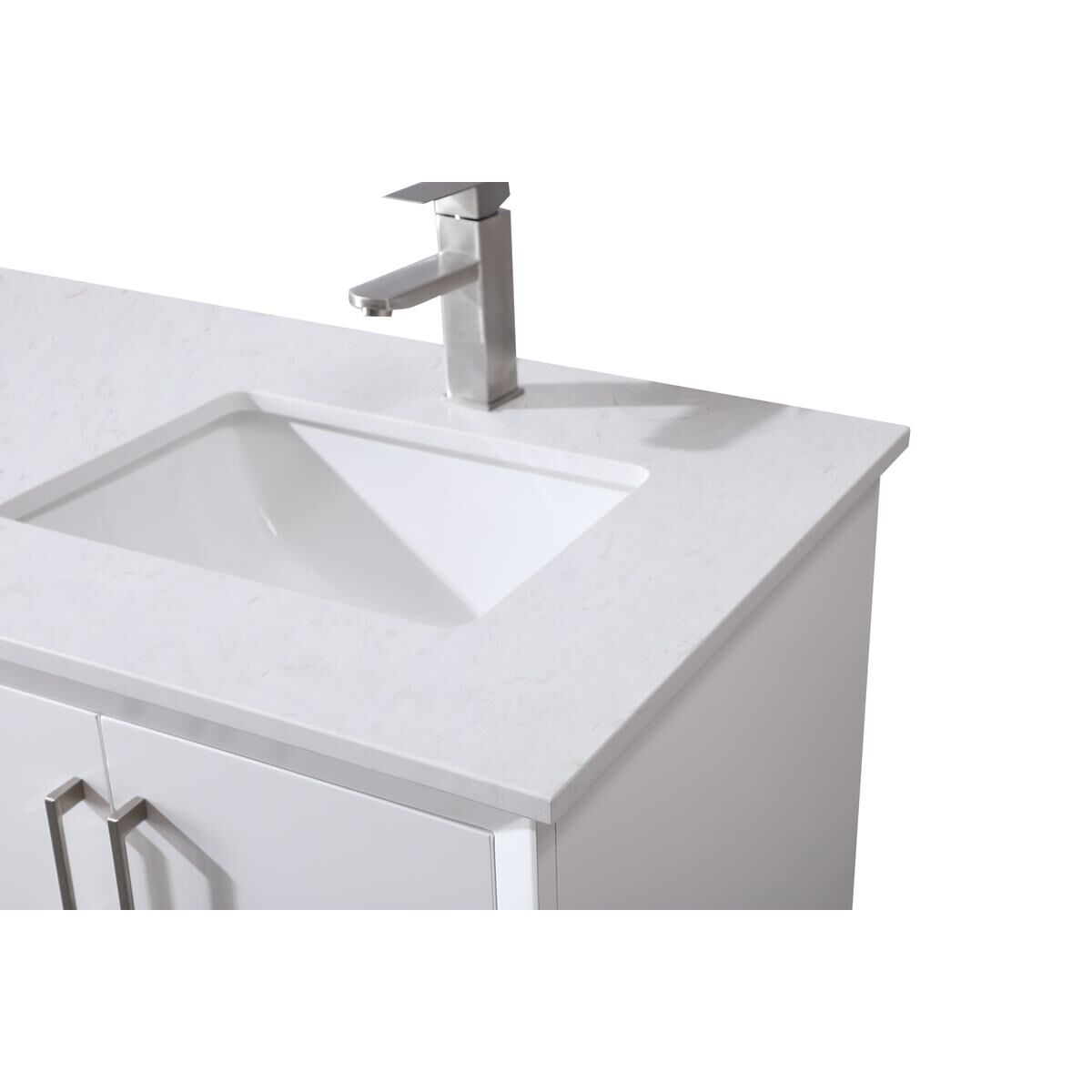 Shown in White finish