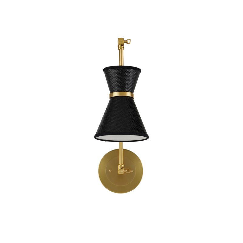 Suzanne Duin Avignon 6 Inch Wall Sconce by Currey and Company