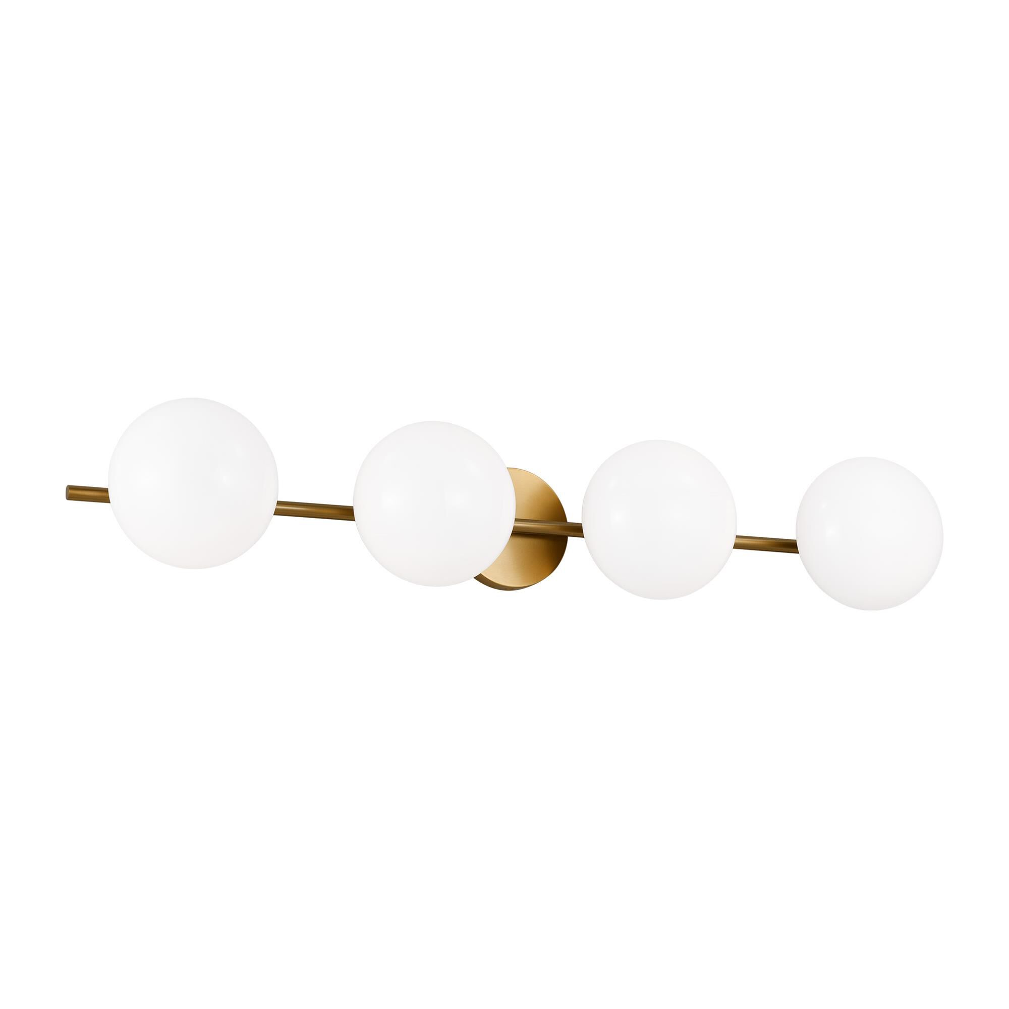 Ellen DeGeneres Lune 37 Inch 4 Light Bath Vanity Light,