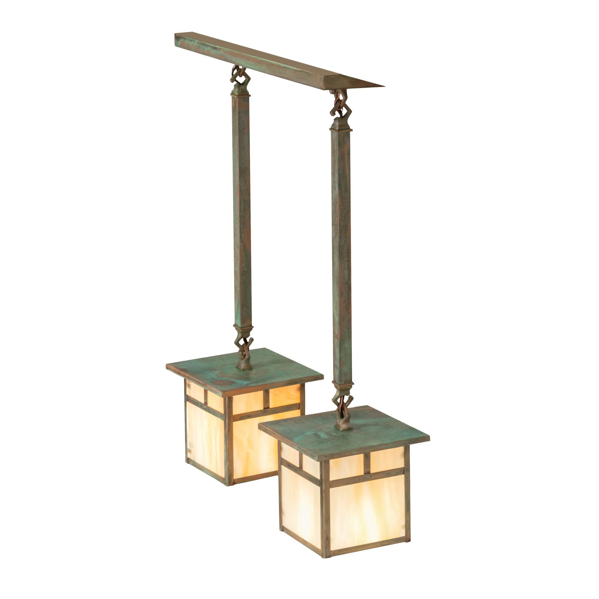 Hyde Park 20 Inch 2 Light Linear Suspension Light by Meyda Lighting