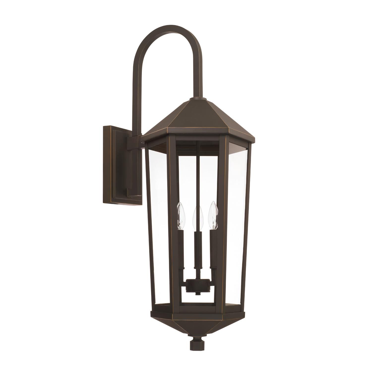 Ellsworth 36 Inch Tall 3 Light Outdoor Wall Light by Capital Lighting Fixture Company
