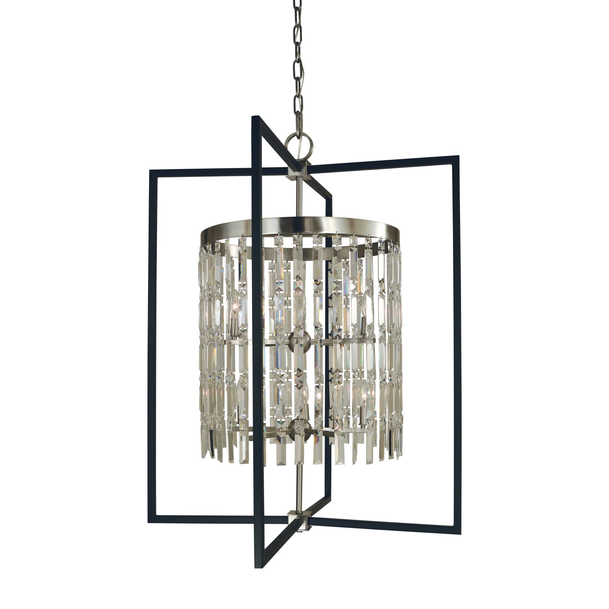 Hannah 32 Inch 10 Light Chandelier by Framburg - Clearance