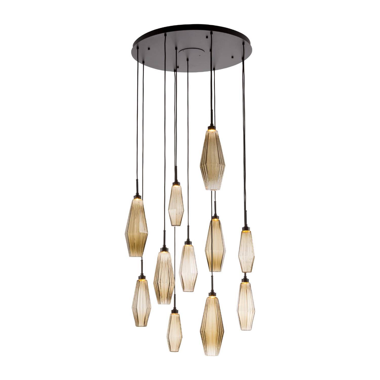 Aalto 33 Inch 11 Light LED Multi Light Pendant by Hammerton Studio