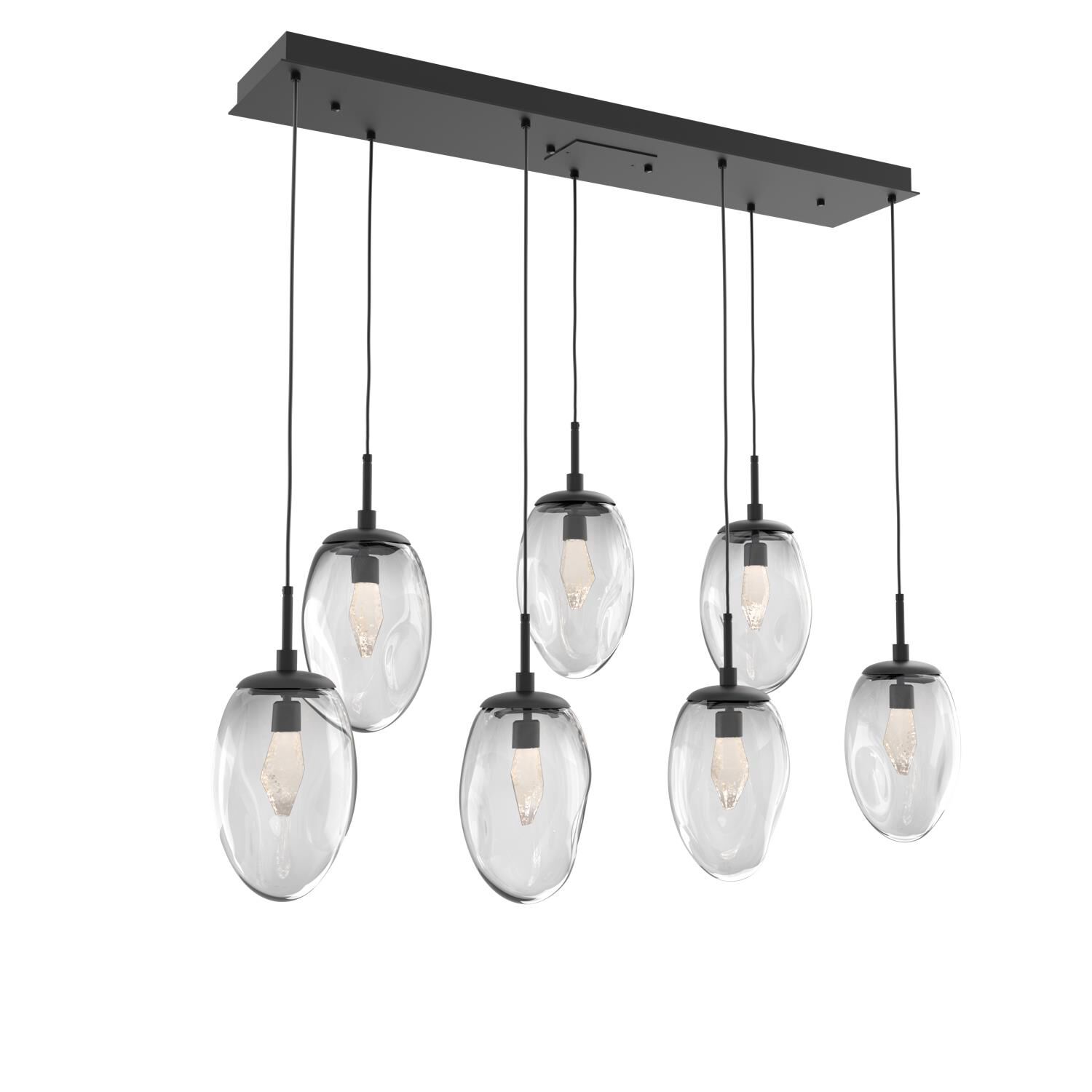 Shown in Matte Black finish and Geo Inner Clear Outer glass