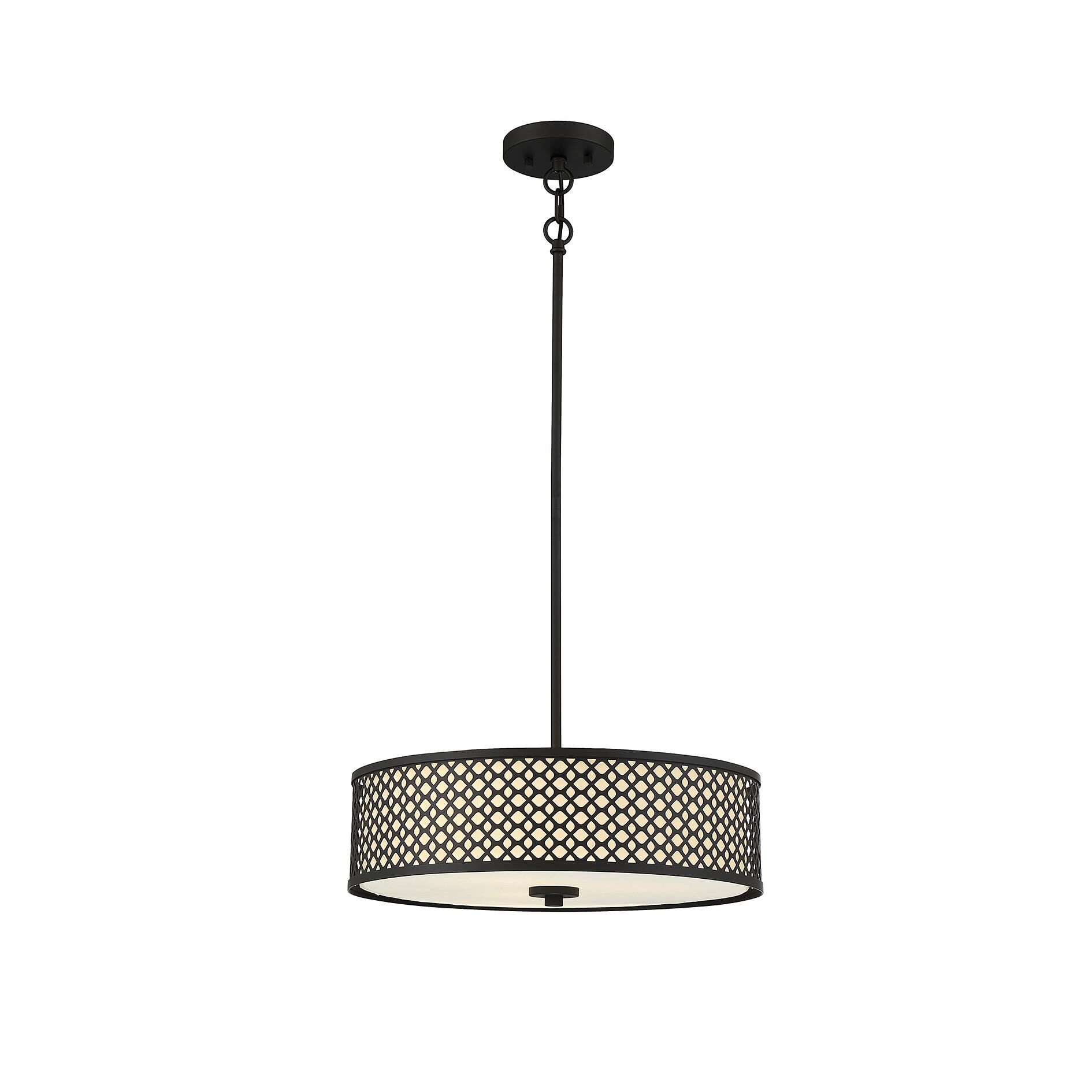 18 Inch LED Large Pendant by Meridian Lighting