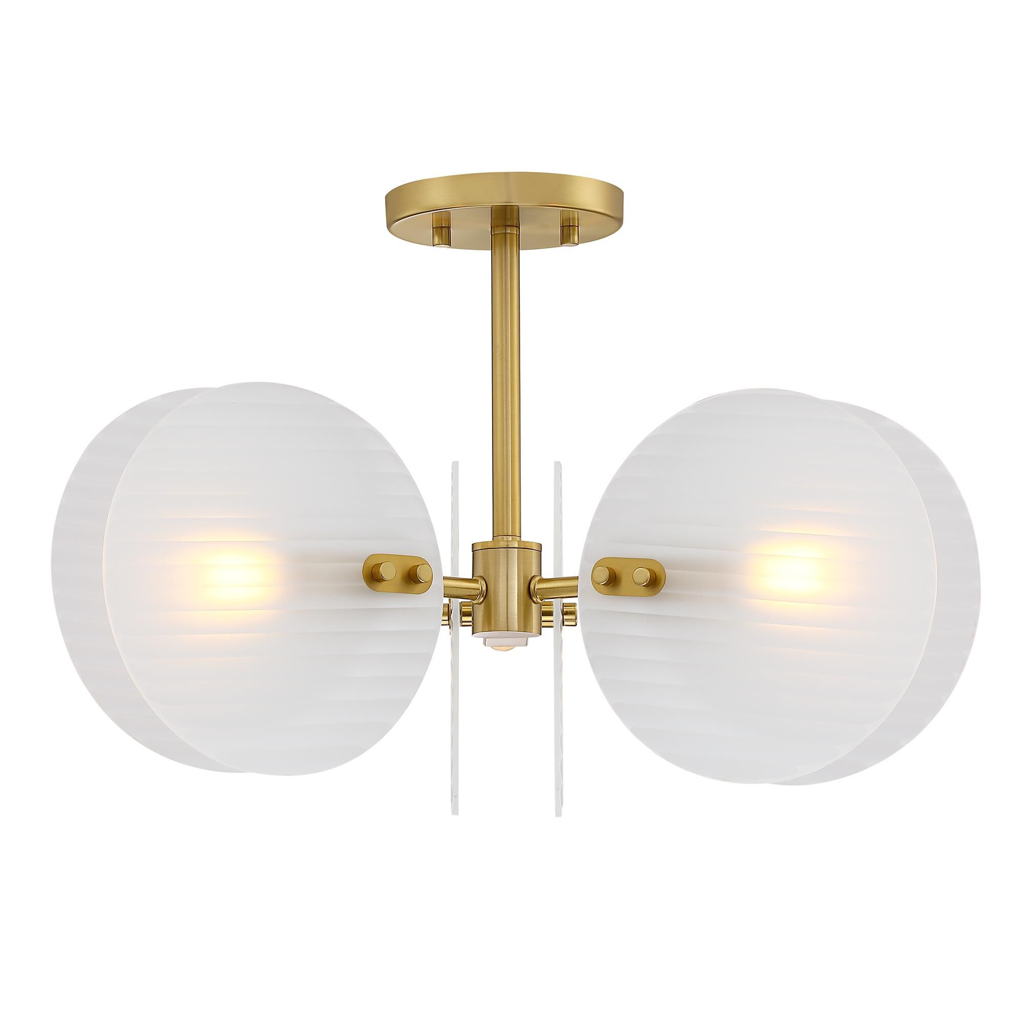 Sky Fall 21 Inch Semi Flush Mount by Designers Fountain