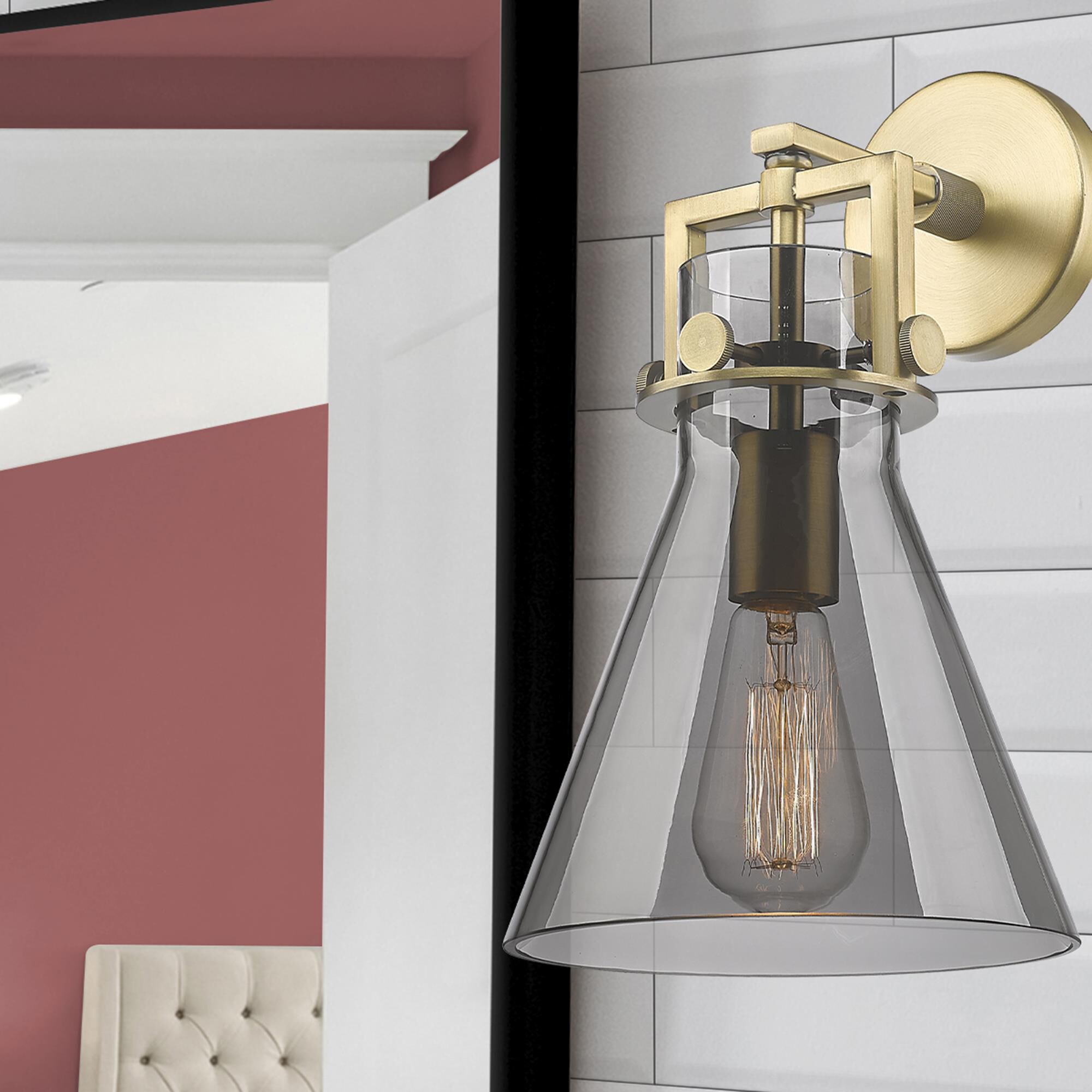 Bruno Marashlian Newton Cone 14 Inch Wall Sconce by Innovations Lighting