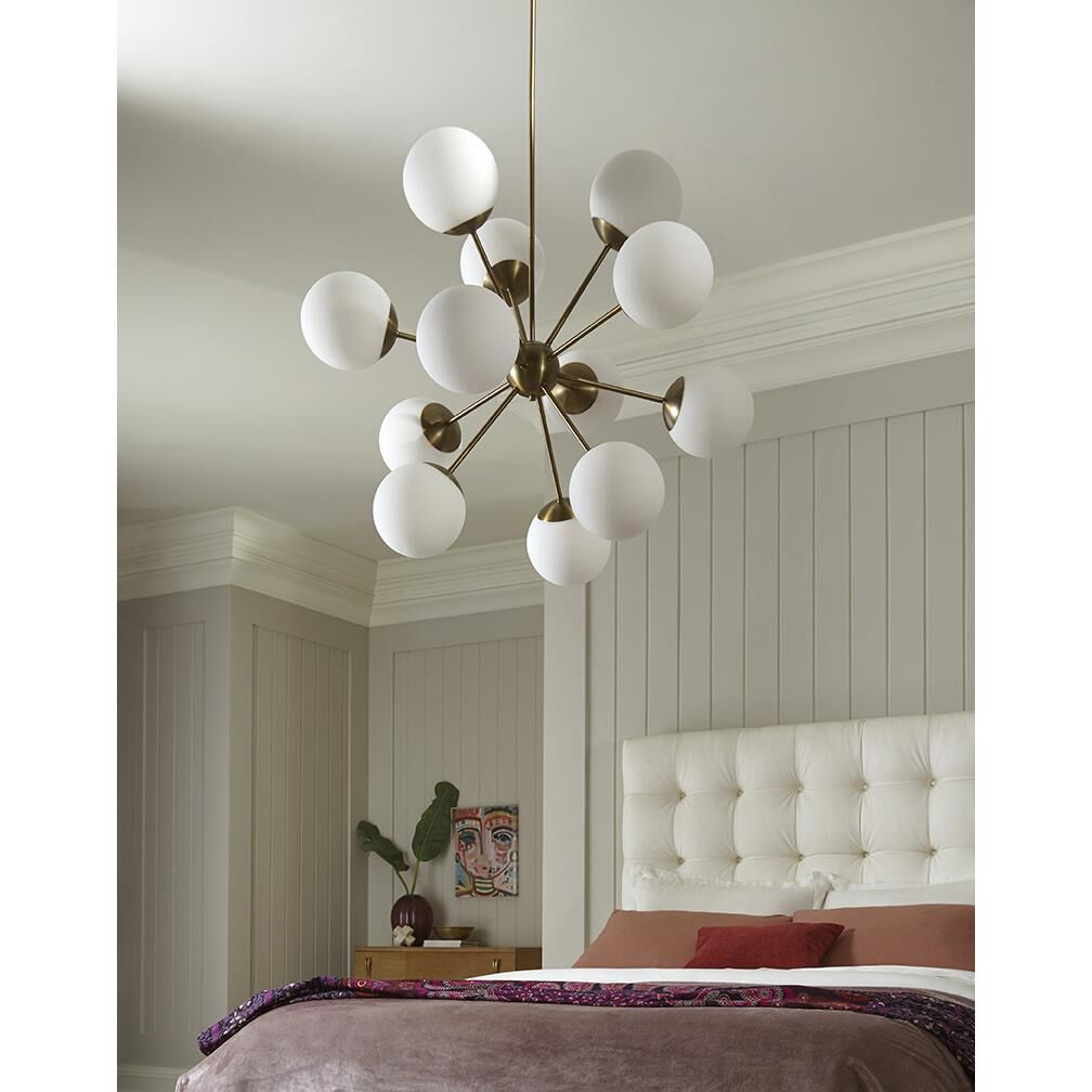 Solea 40 Inch 12 Light Chandelier by Trend Lighting