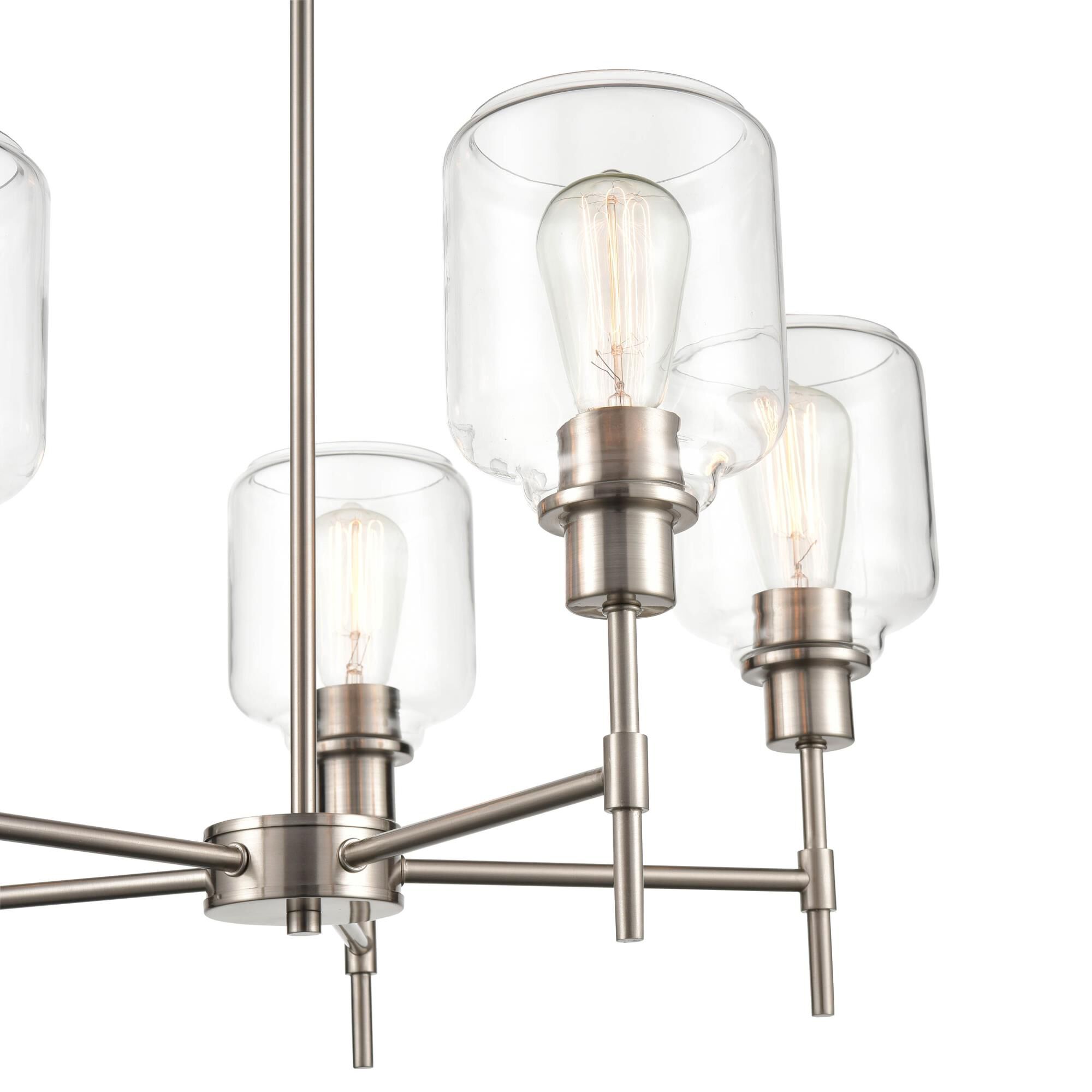 Asheville 25 Inch 5 Light Chandelier by Millennium Lighting