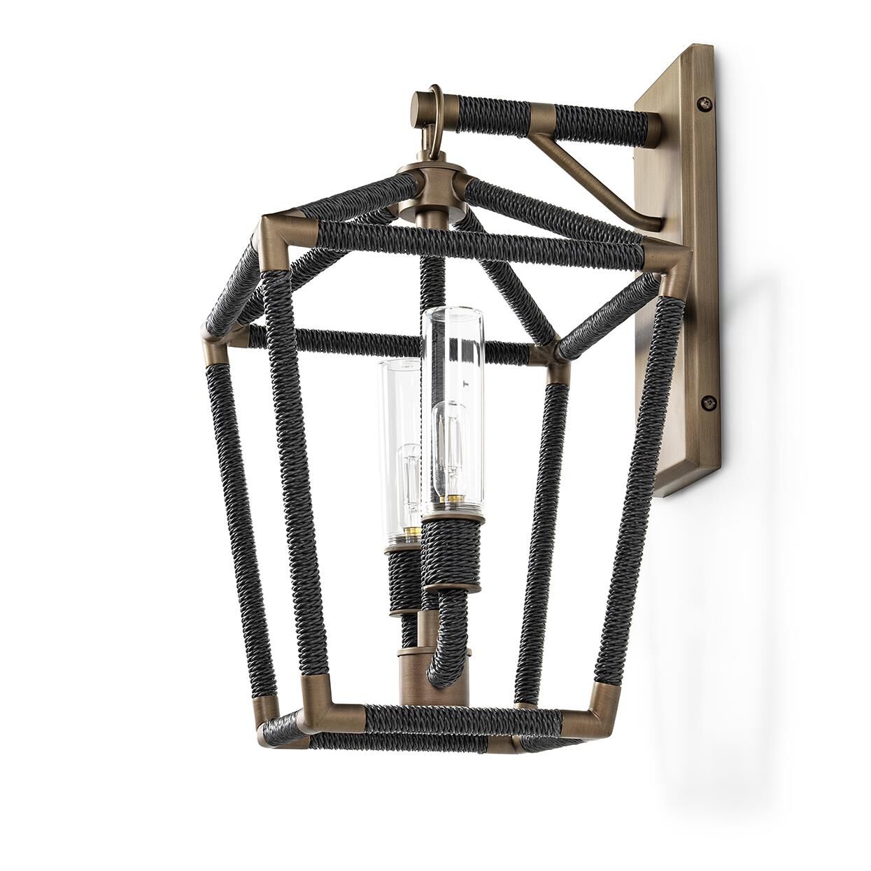 Shown in Light Bronze finish and Black shade