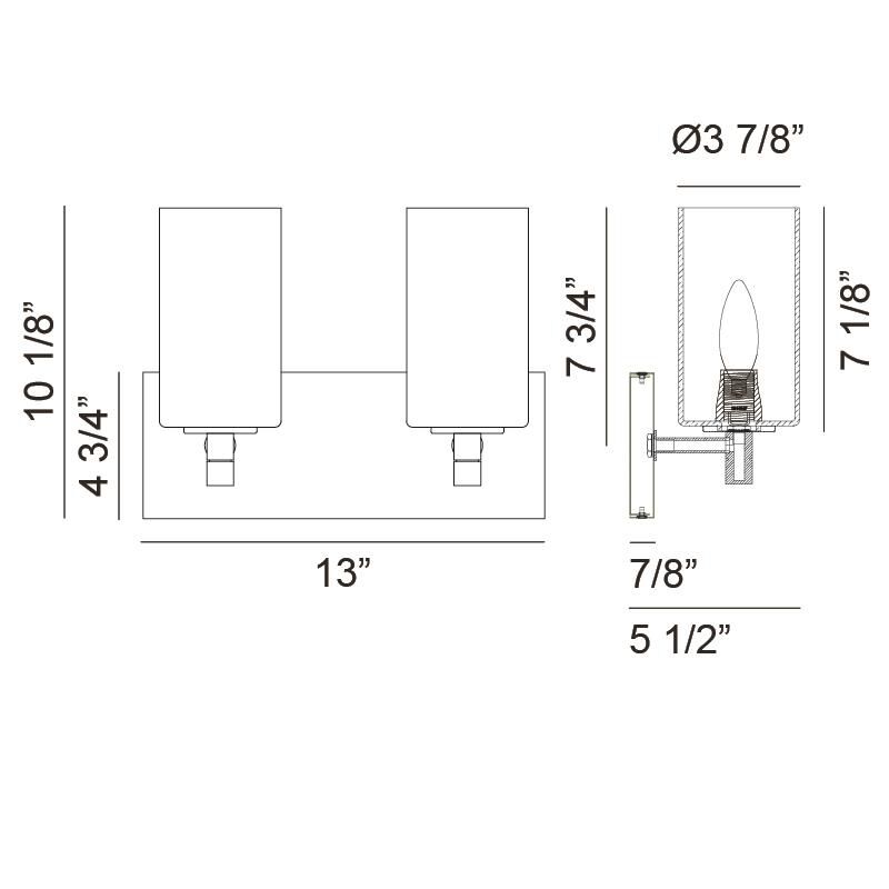 Shown in Chrome finish