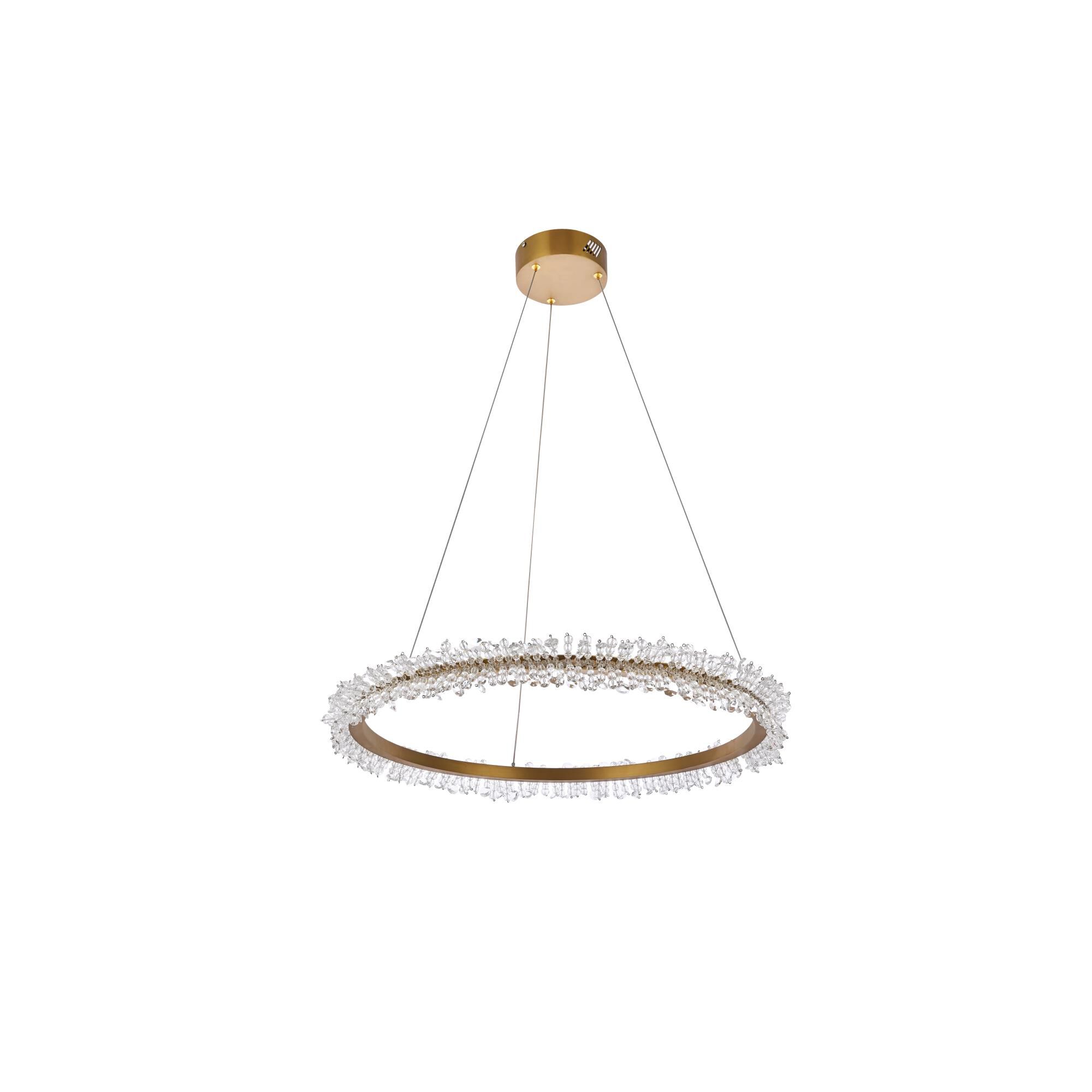 Elegant Lighting Laurel 26 Inch LED Chandelier