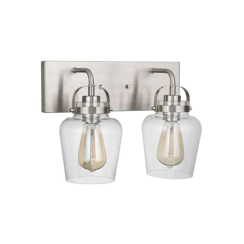 Trystan 14 Inch 2 Light Bath Vanity Light by Craftmade