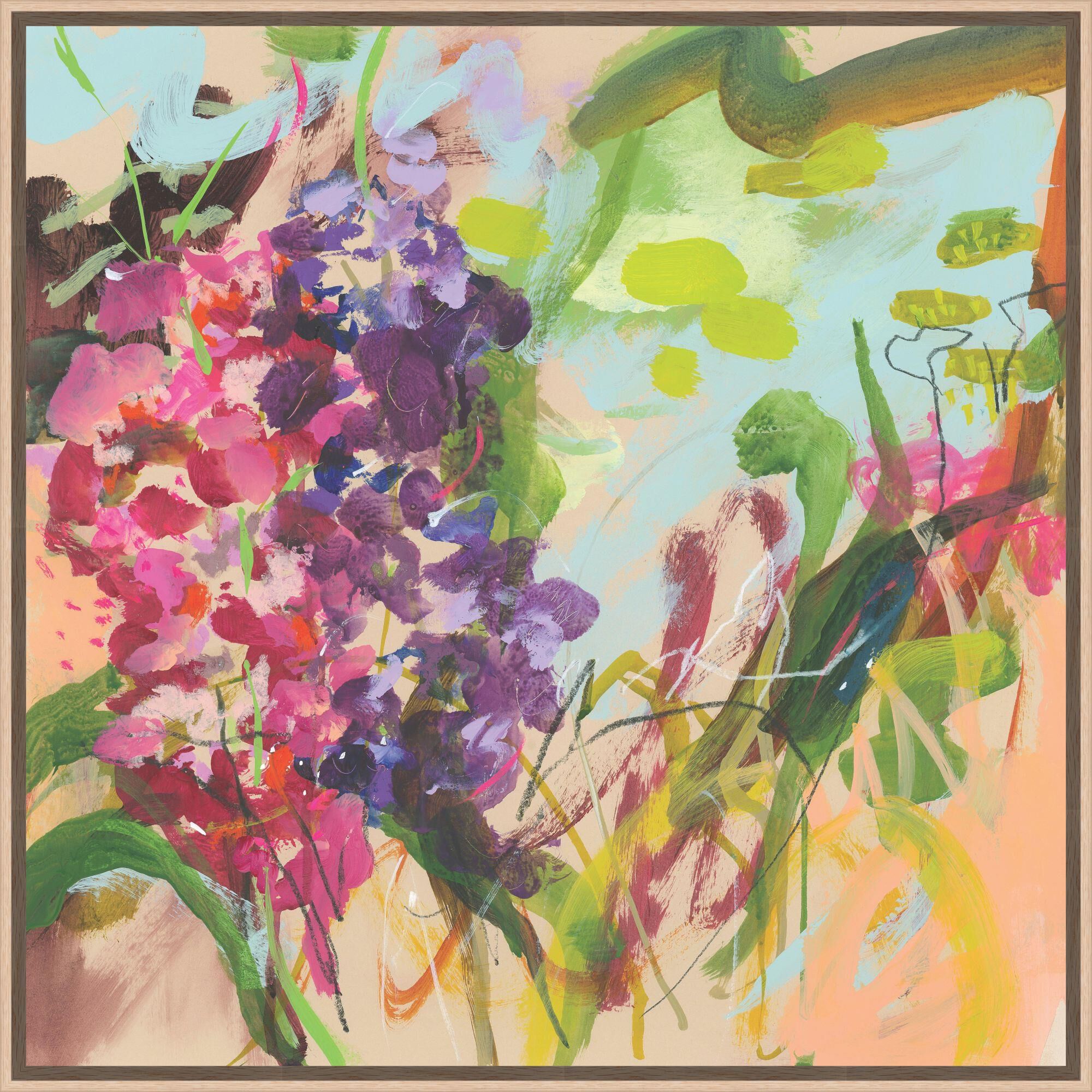 Stocks In Bloom Print by LEVEL57