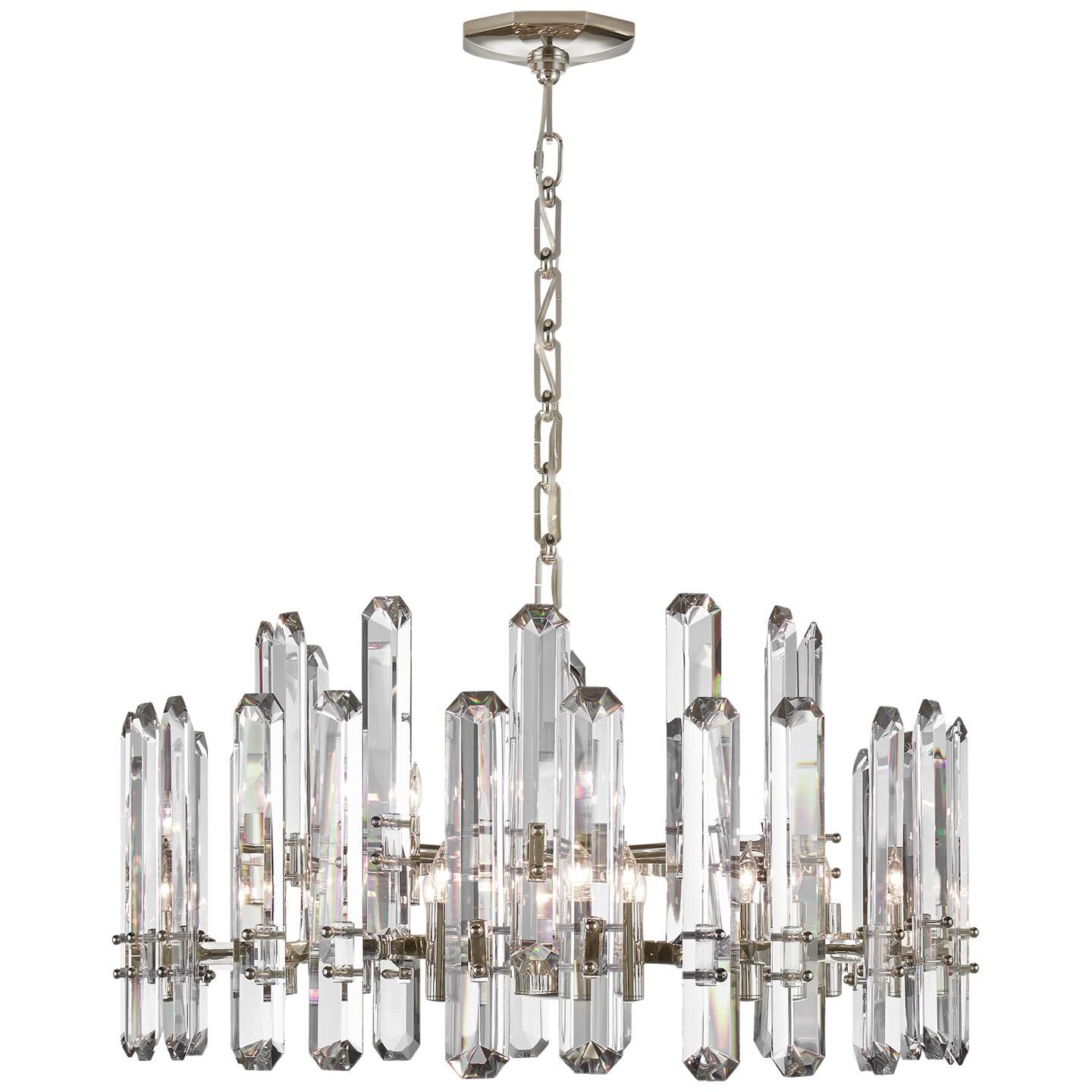AERIN Bonnington 32 Inch 18 Light Chandelier by Visual Comfort Signature Collection