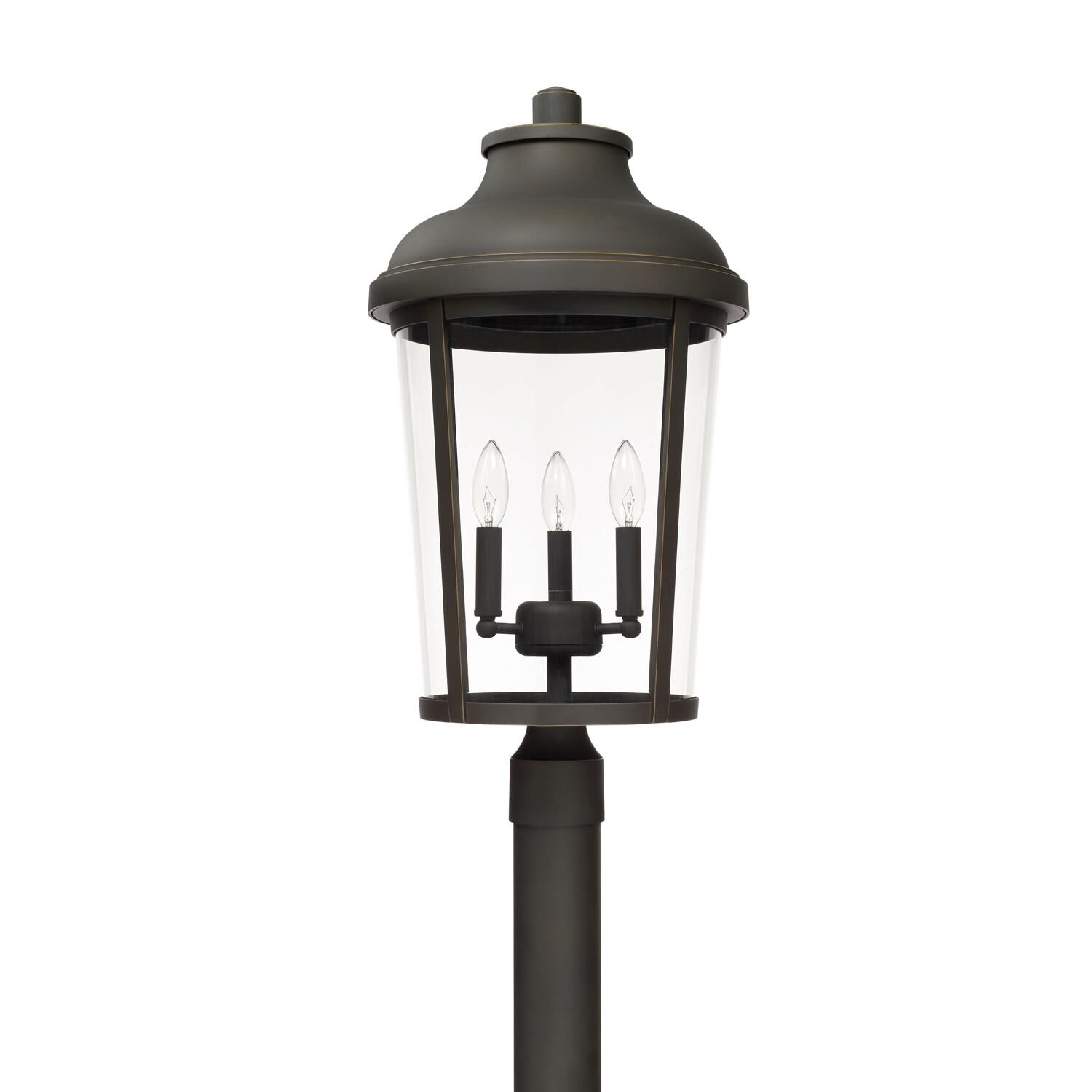 Dunbar 25 Inch Tall 3 Light Outdoor Post Lamp Capitol Lighting