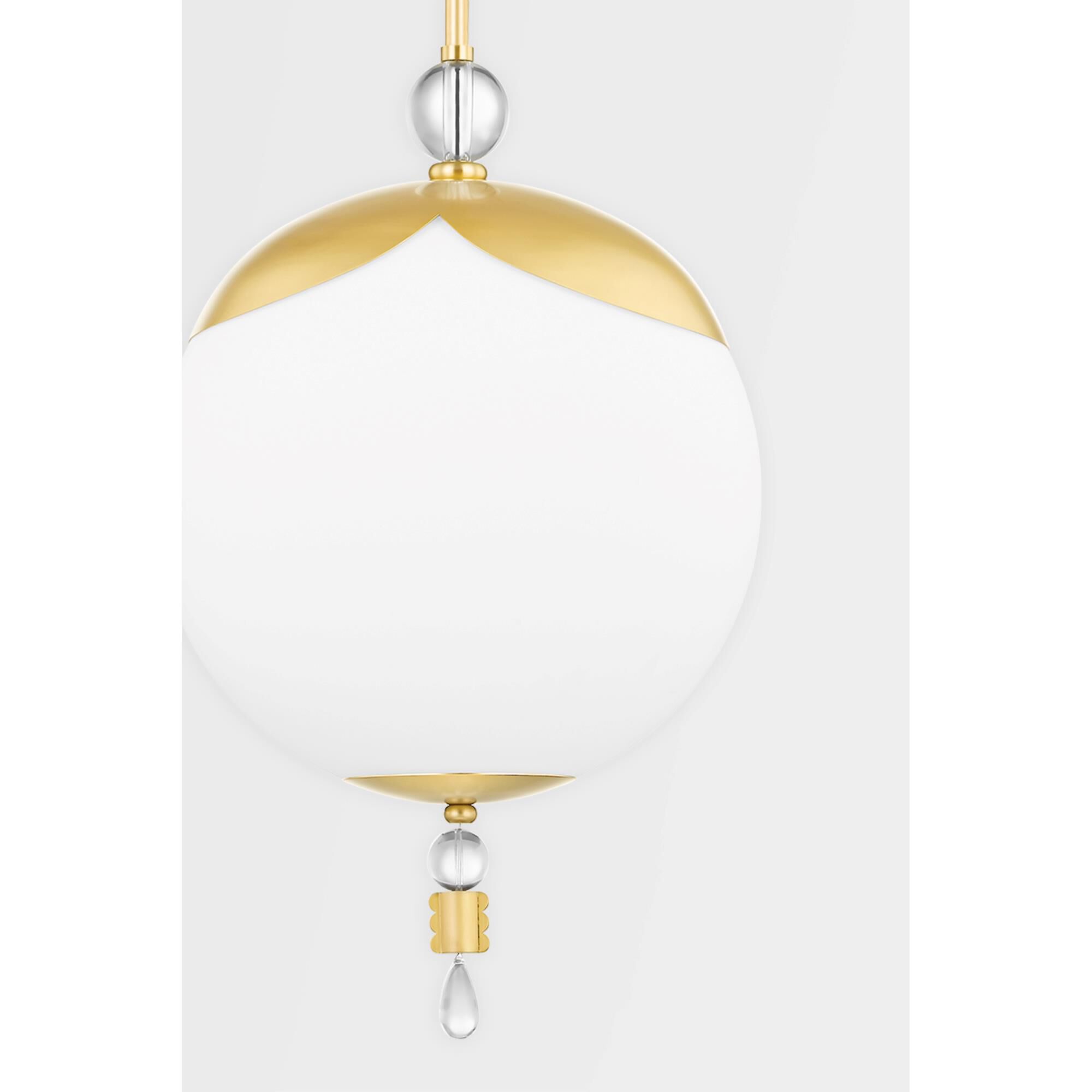 Perla 16 Inch Large Pendant by Hudson Valley Lighting