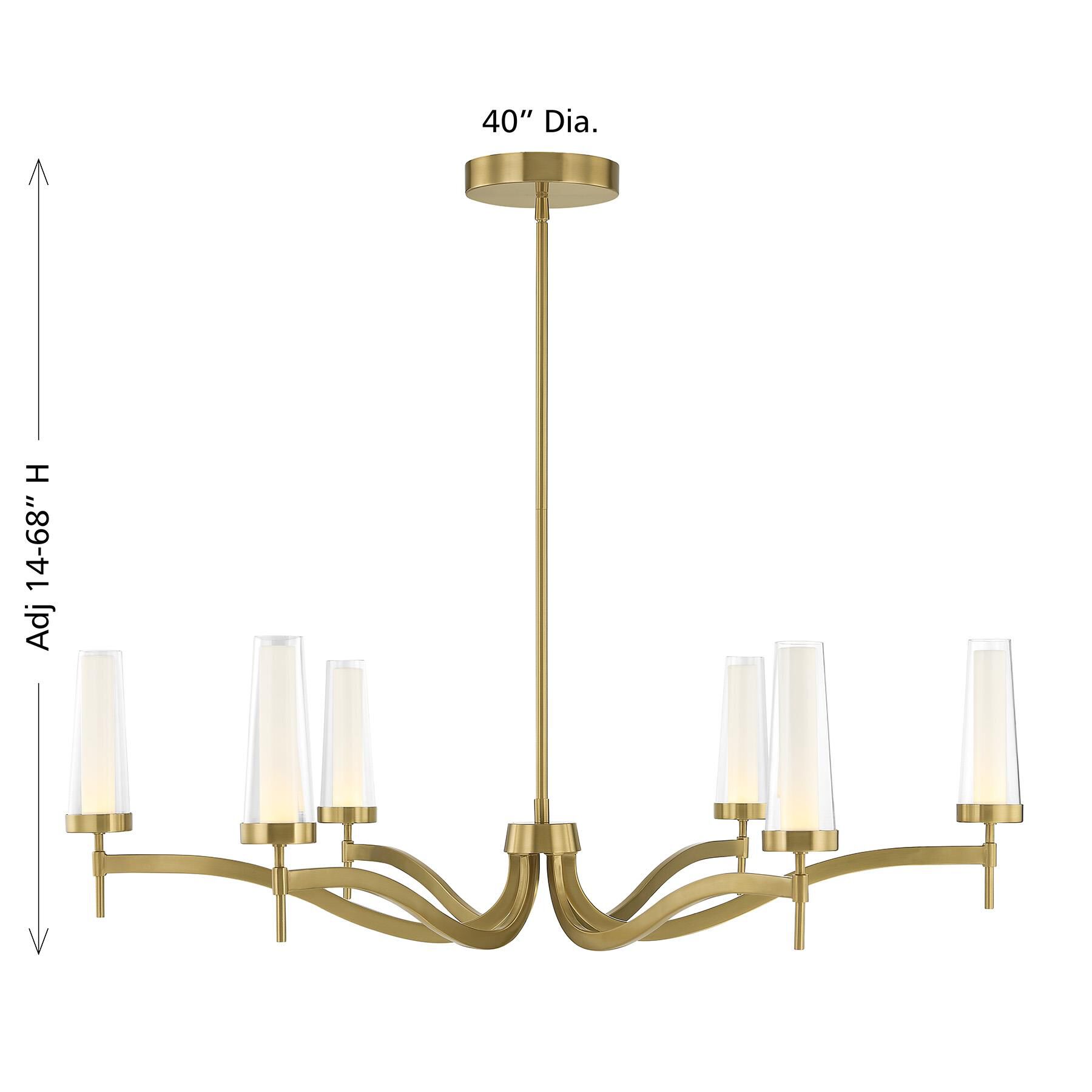 Butler 40 Inch Chandelier by Savoy House