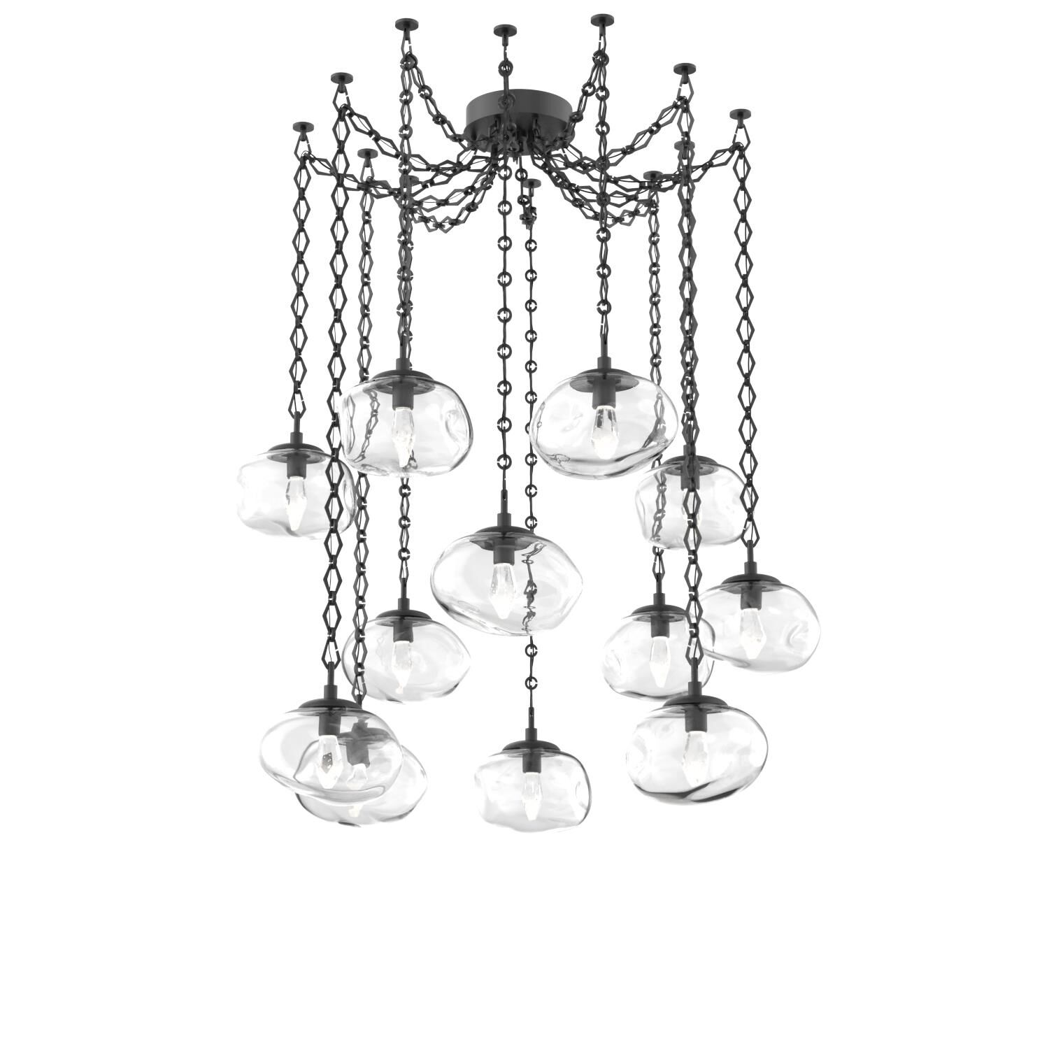 Levi Wilson Nova Multi Light Pendant by Hammerton Studio