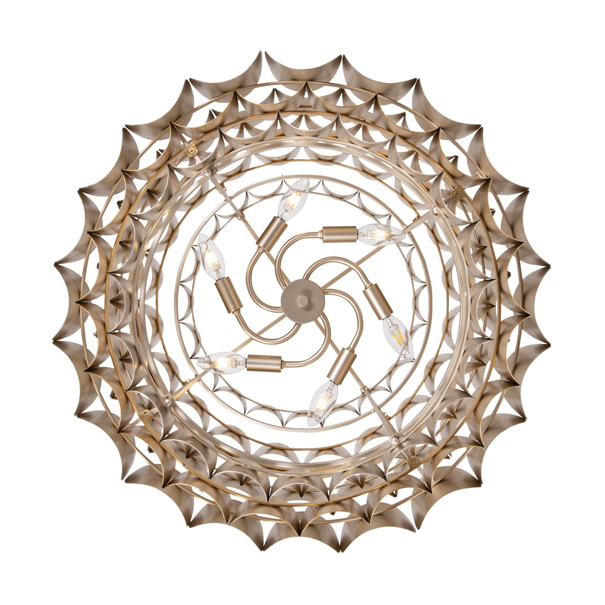 Shown in Antique Gold finish
