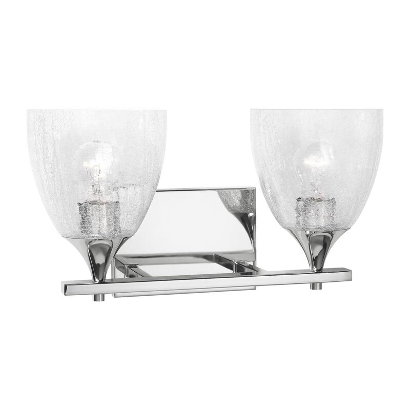 Drew & Jonathan Toffino 16 Inch 2 Light Bath Vanity Light by Visual Comfort Studio