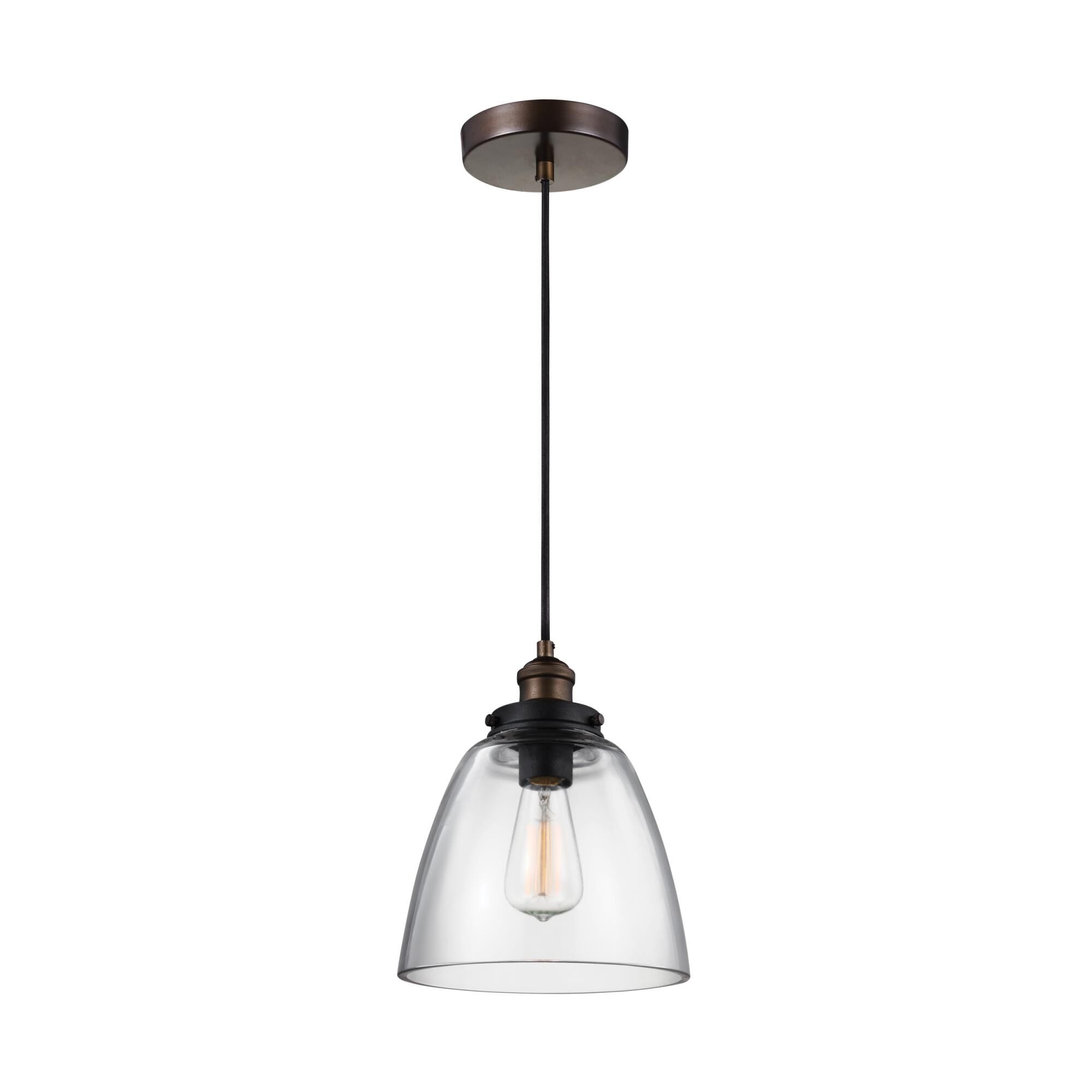 Baskin 9 Inch Mini Pendant by Visual Comfort Studio Collection