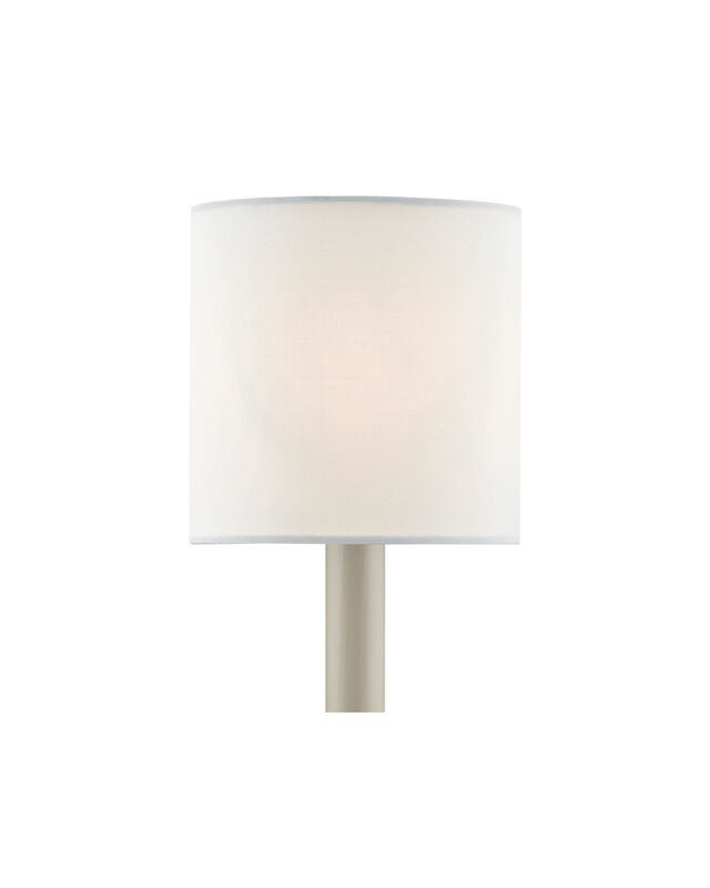 White Cotton Shade Accessory Shade by Currey and Company
