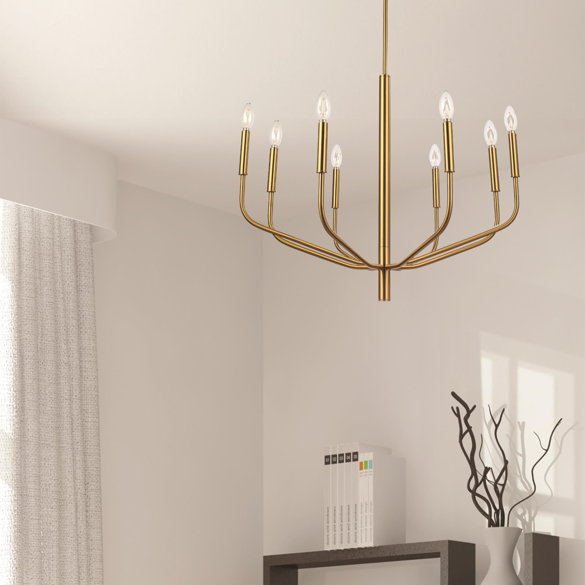 Shown in Aged Brass finish