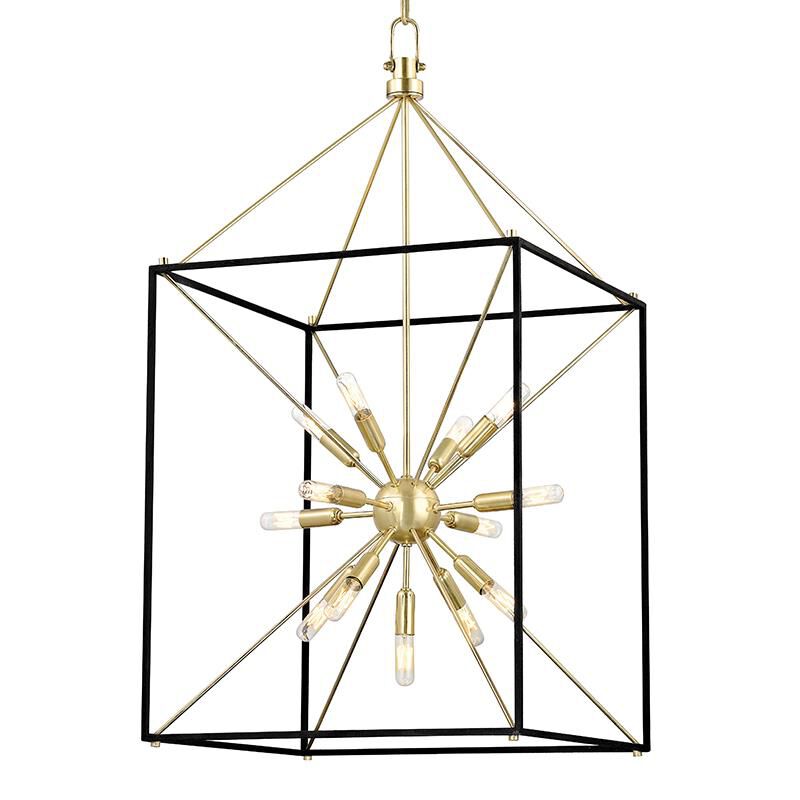 Glendale 20.25 Inch Cage Pendant by Hudson Valley Lighting