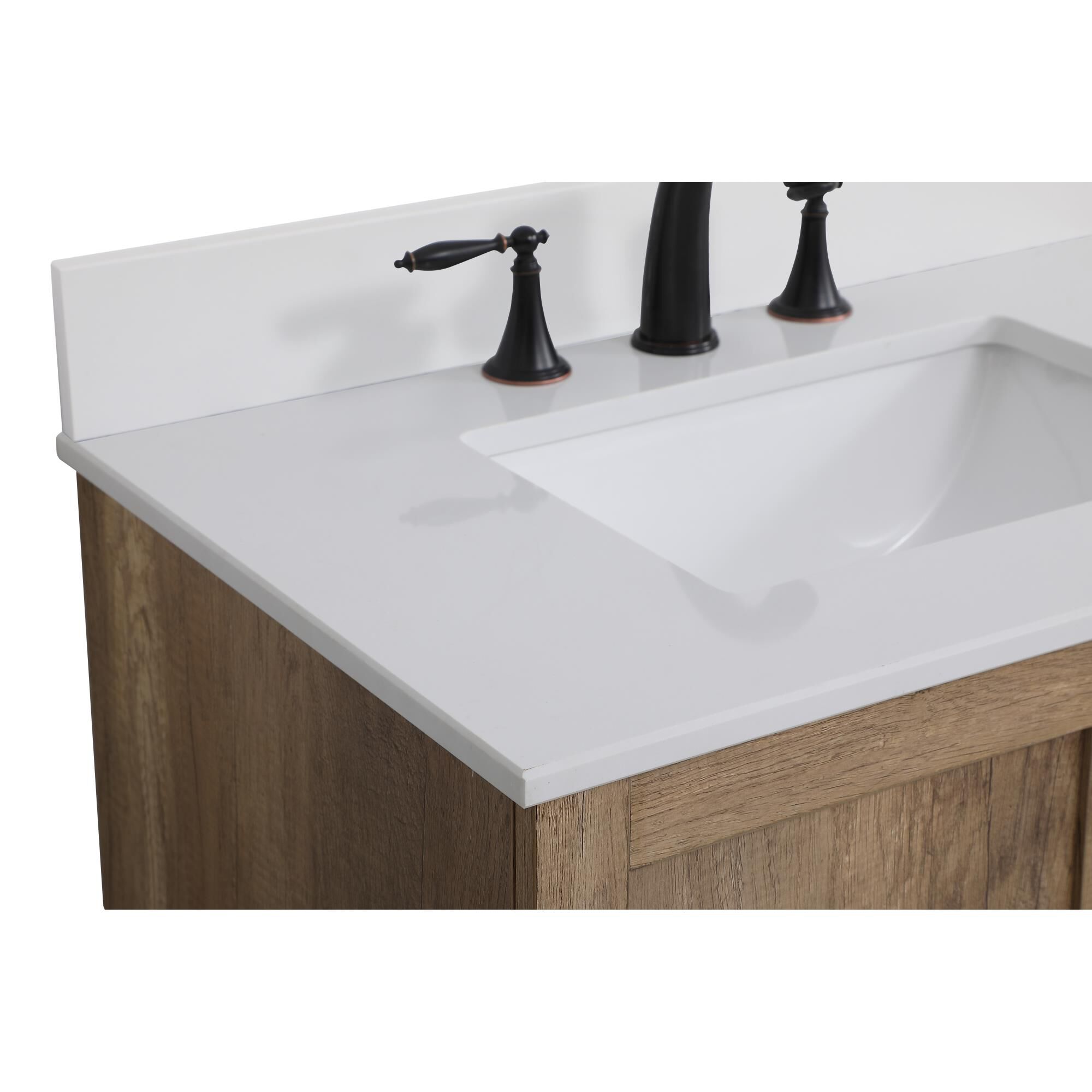 Shown in Natural Oak And Black With Ivory finish