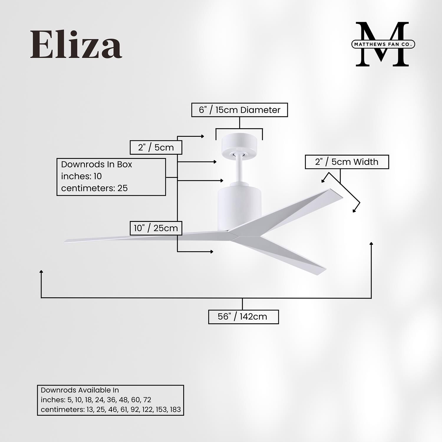 Shown in Gloss White finish