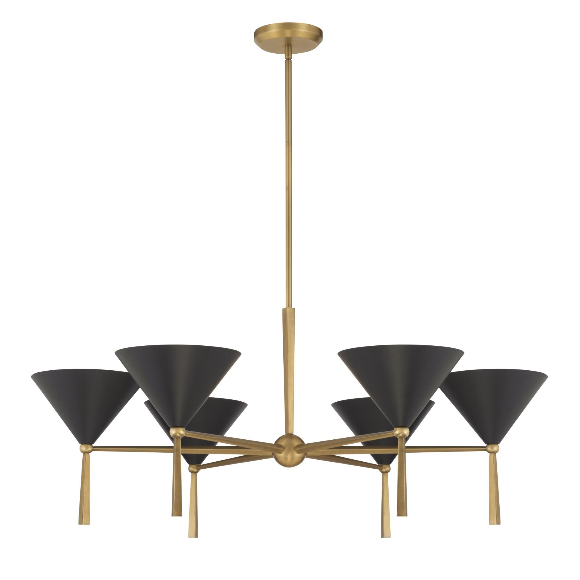 Shown in Legacy Brass and Dark Bronze finish