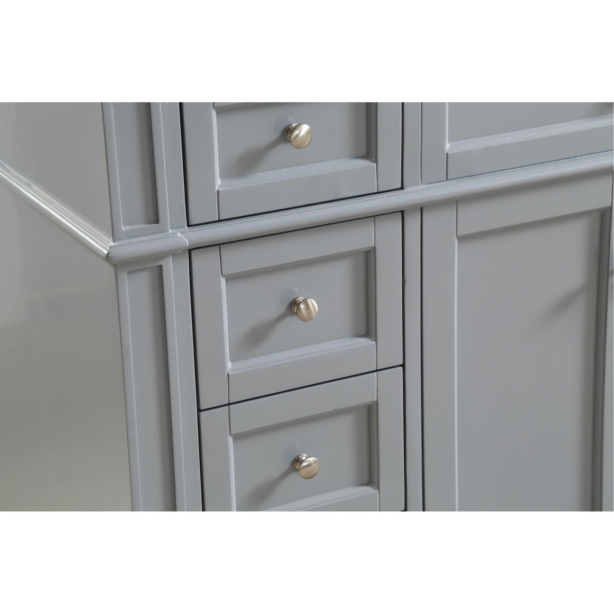 Shown in Grey finish