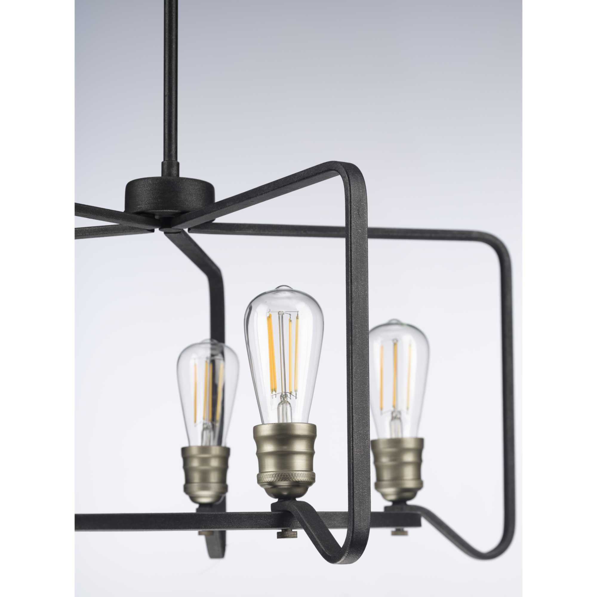 Shown in Gilded Iron finish