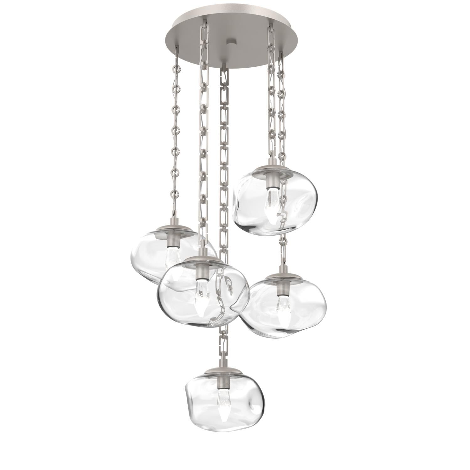 Levi Wilson Nova Led 24 Inch Multi Light Pendant by Hammerton Studio