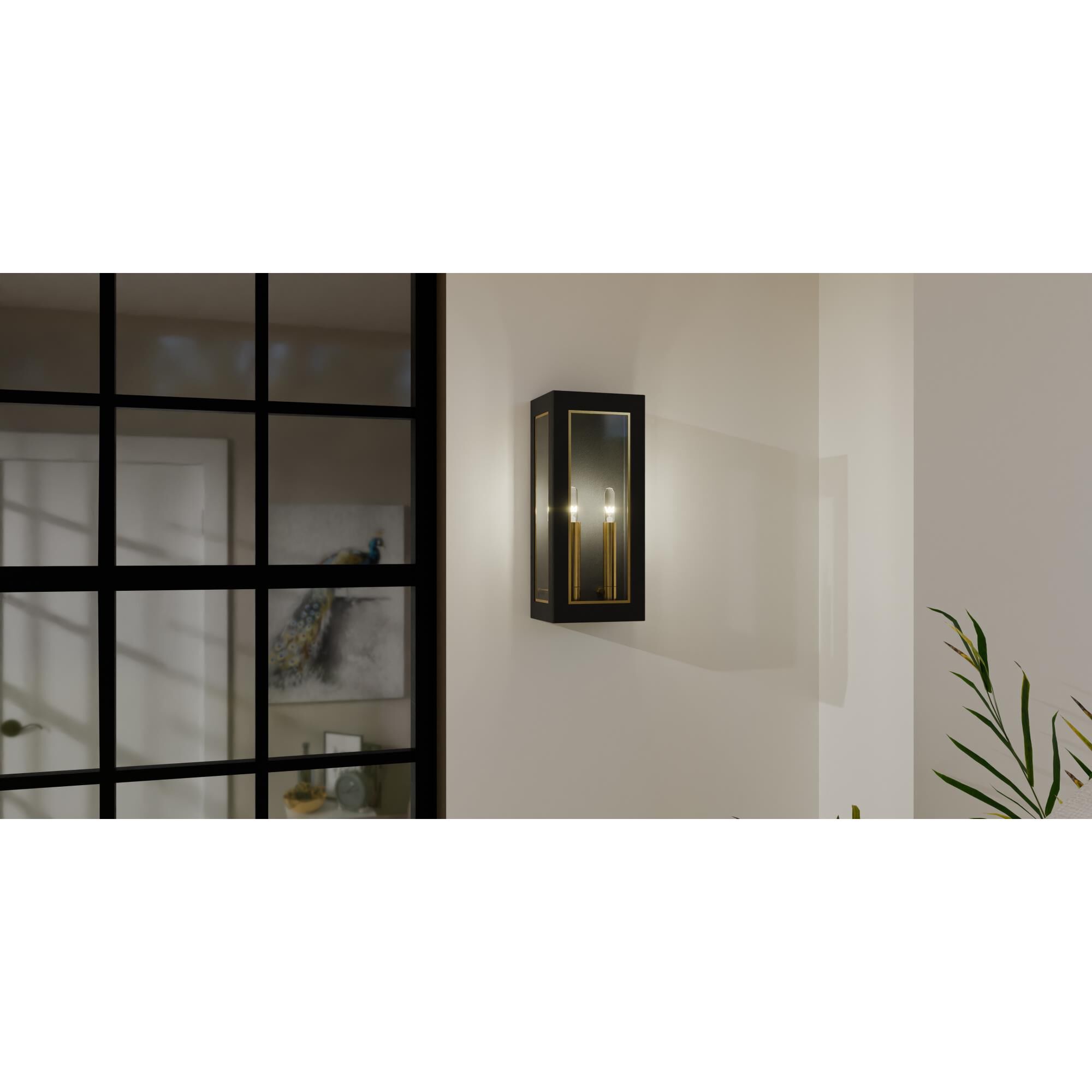Bourbon 7 Inch Outdoor Wall Light by Quoizel
