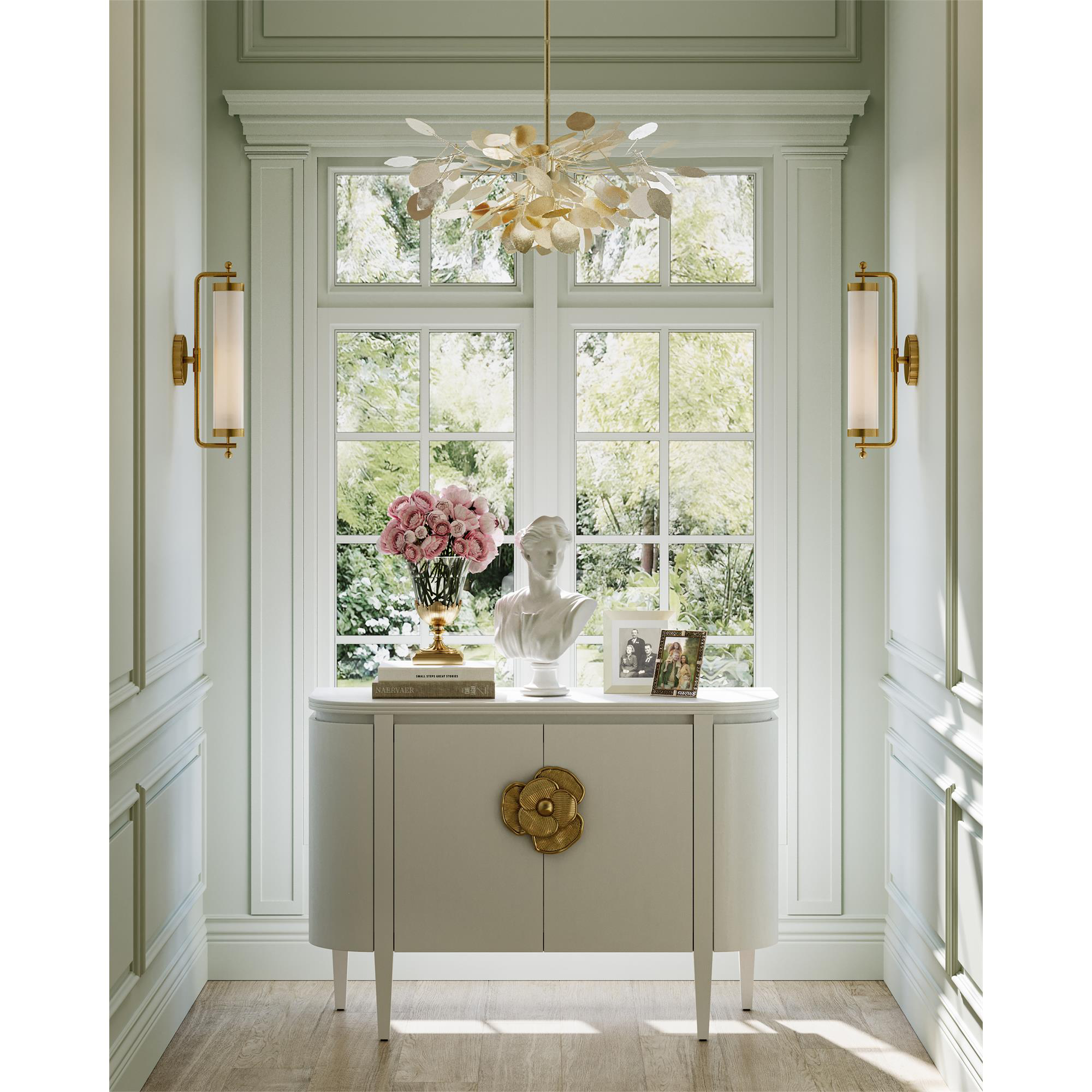 Barry Goralnick Latimer 20 Inch Wall Sconce,