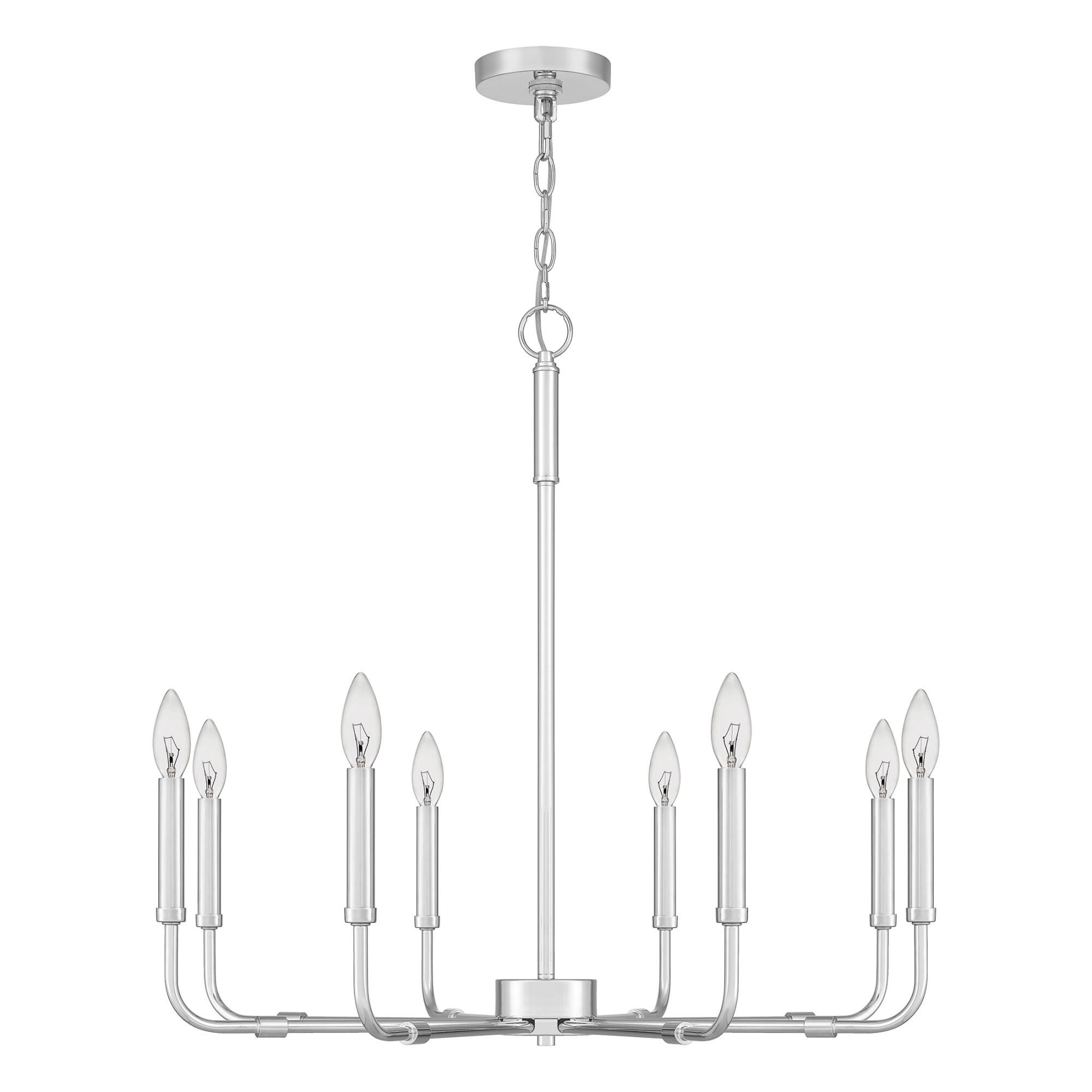Abner 28 Inch 8 Light Chandelier by Quoizel