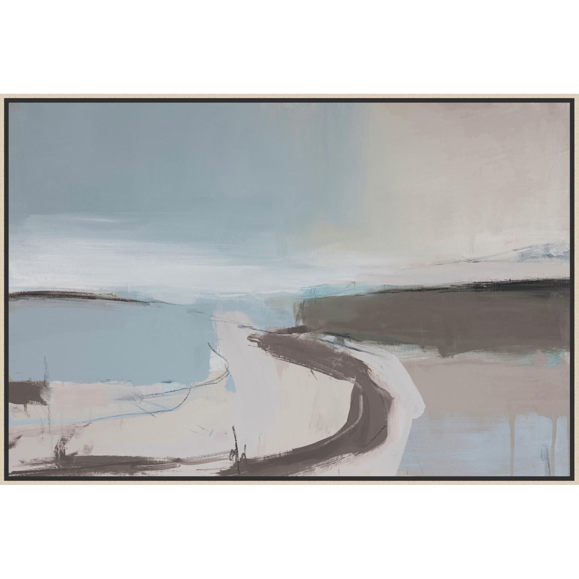 Serena Holt Fog Along Coast Print by LEVEL57