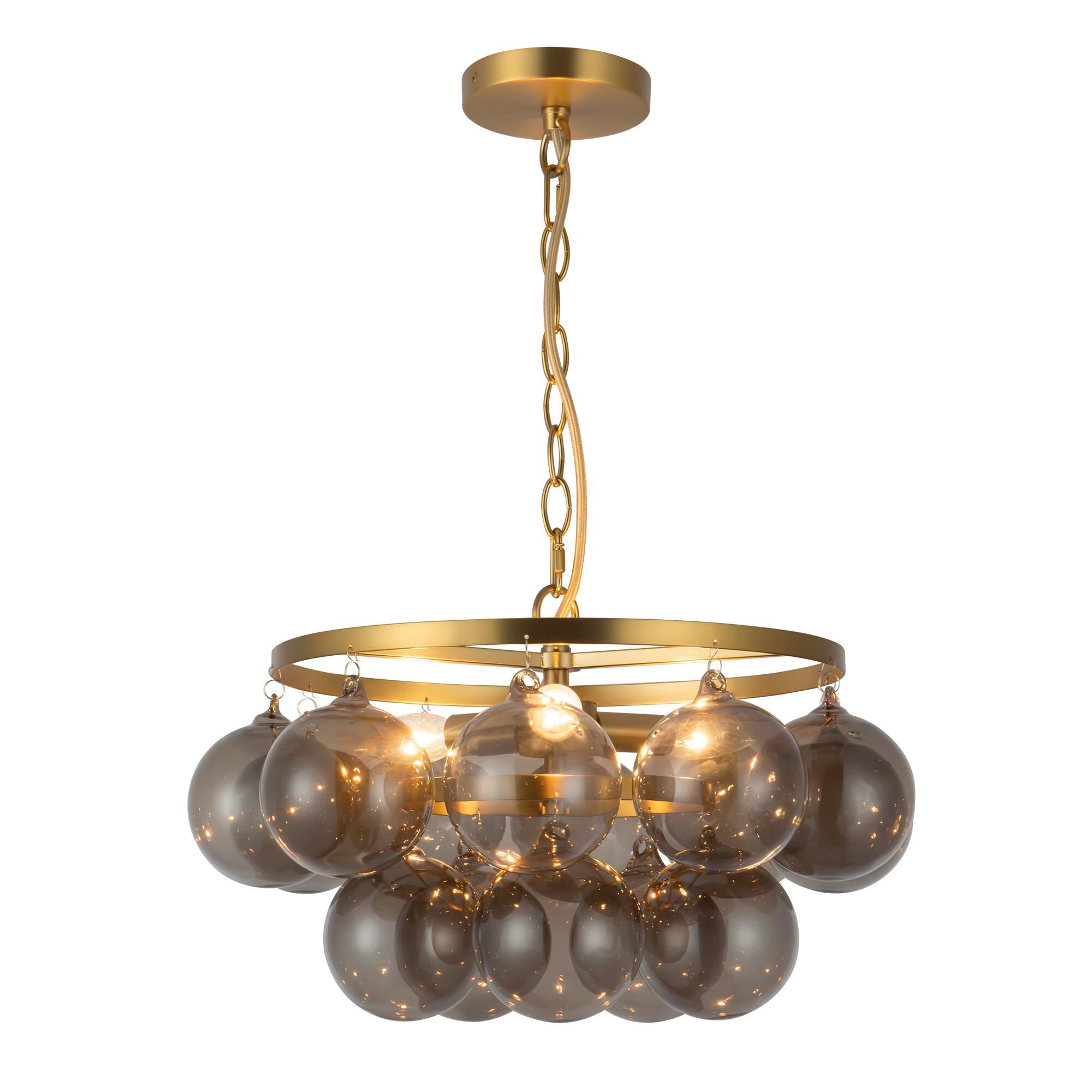 Peyton Fox Faye 18 Inch Mini Chandelier by Alora Mood