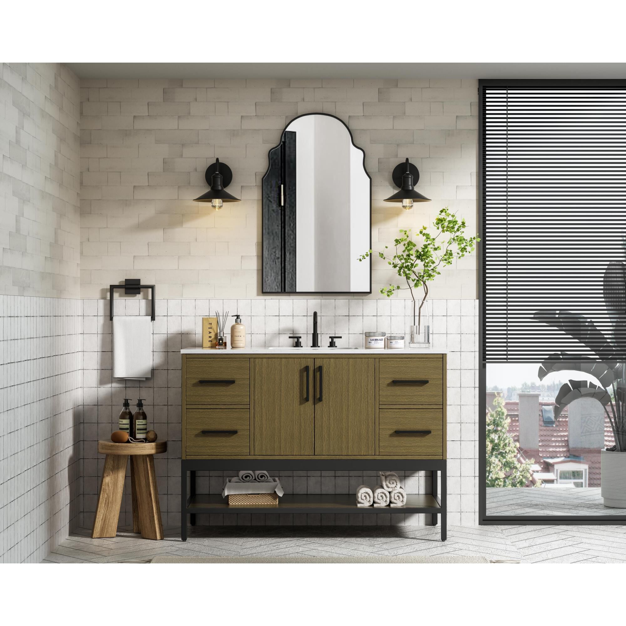 Lennox 0 Inch Bath Vanity by Elegant Dcor