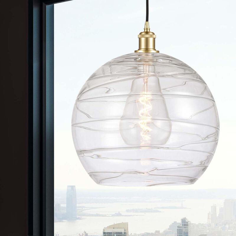 Bruno Marashlian Athens Deco Swirl 14 Inch Large Pendant by Innovations Lighting